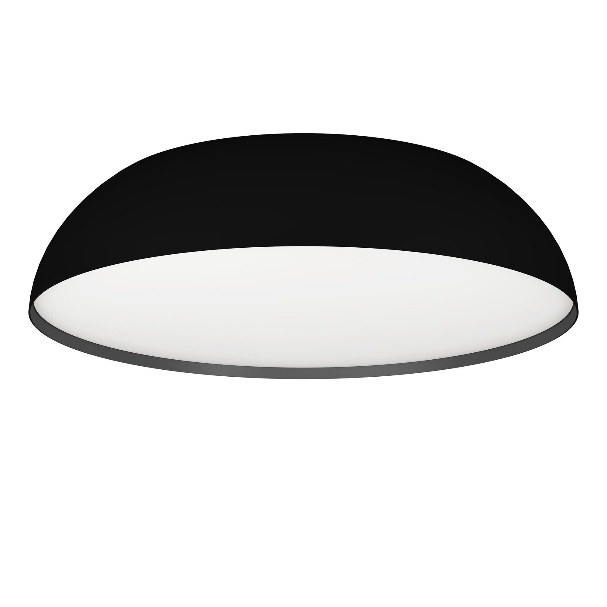 Plafonnier en métal noir TOLLOS-Z led intégrée 3X11W