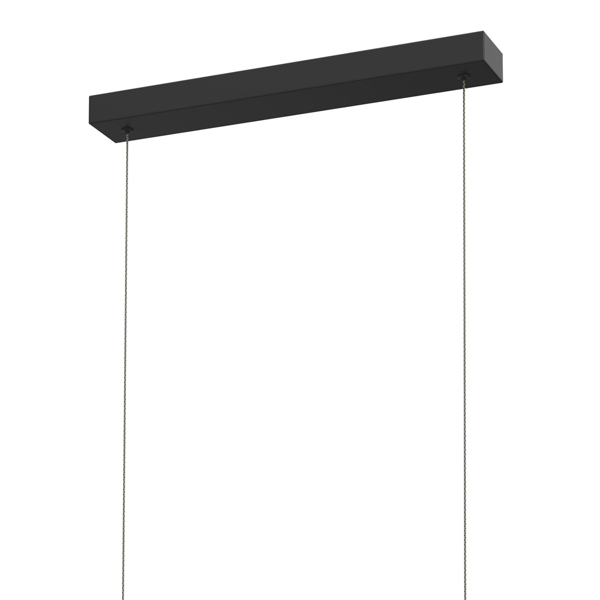 Suspension LED dimmable MESSINA noir L90cm