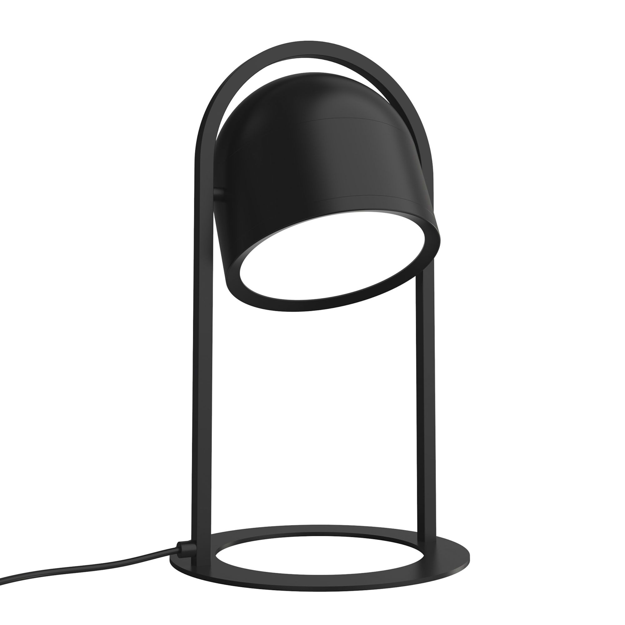 Lampe à poser LED NIZZA noir H35cm