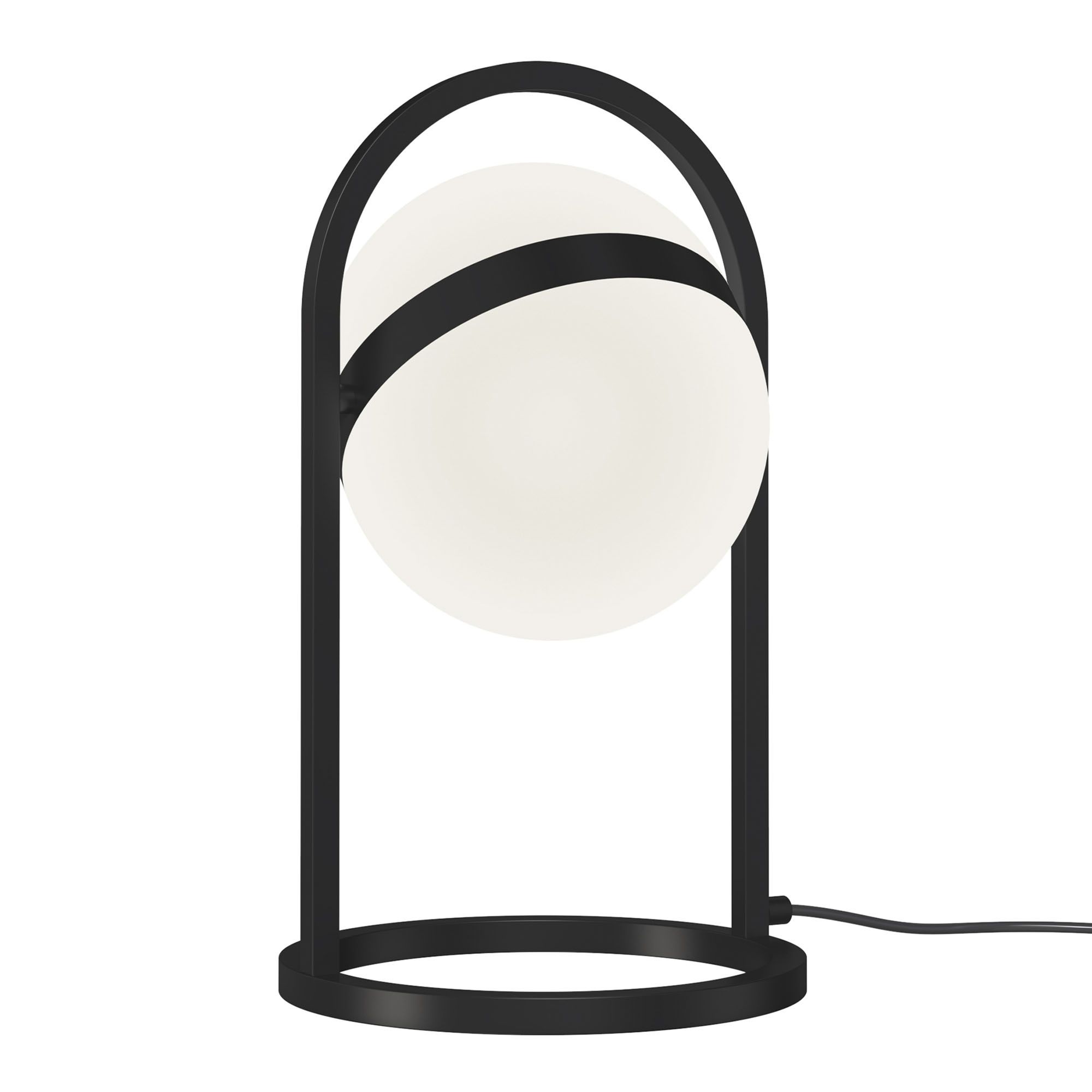 Lampe à poser LED AVIGNON noir H25cm