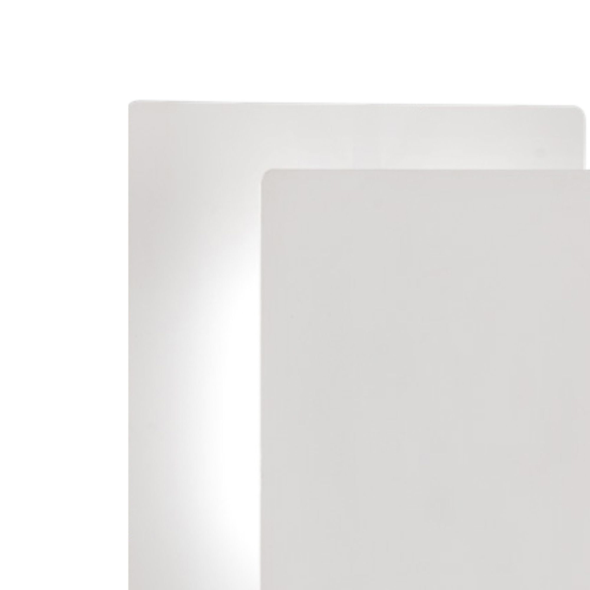 Applique murale LED BAYONNE blanc Ø18cm