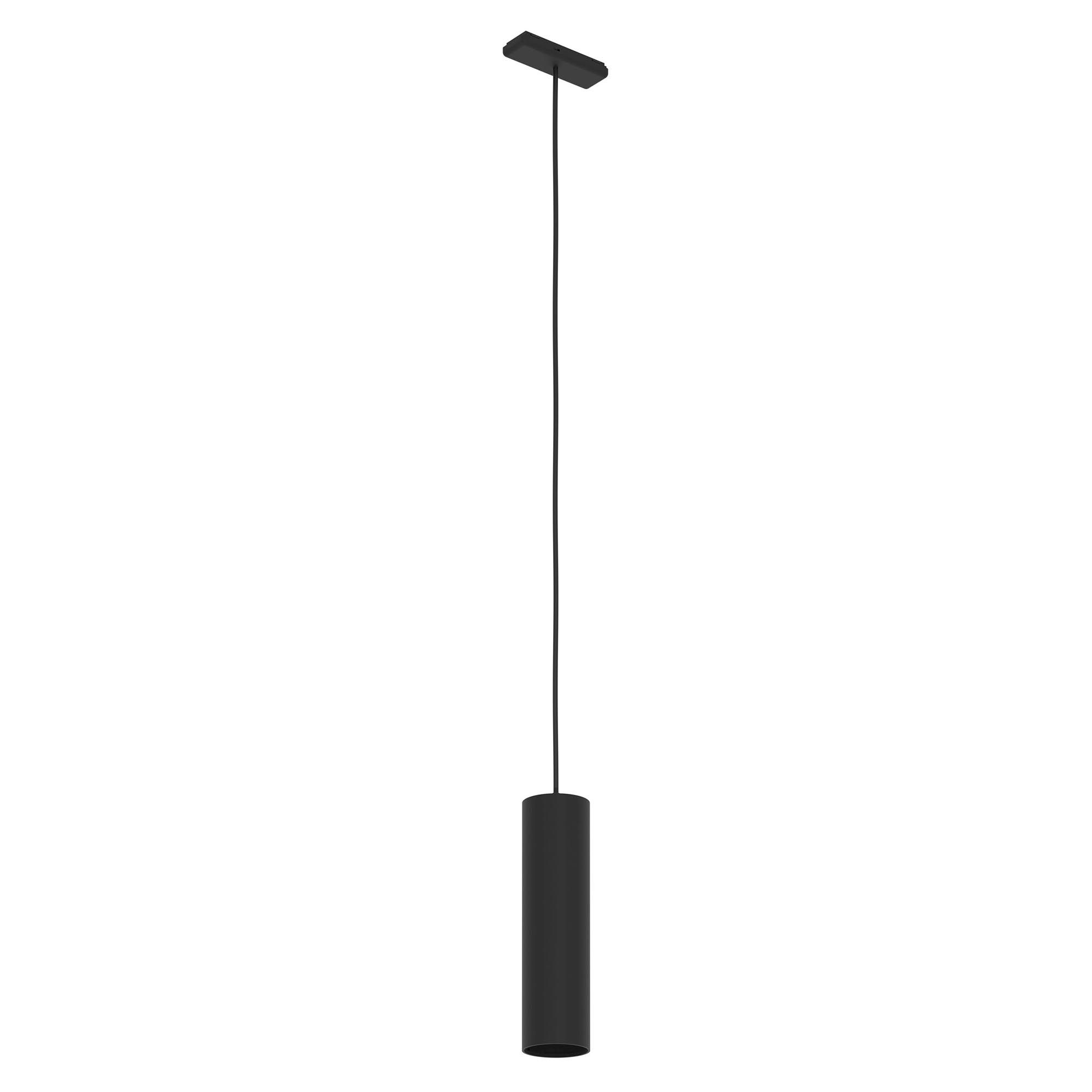 Suspension à composer en métal noir TPLUS PENDANT led intégrée 6,6W