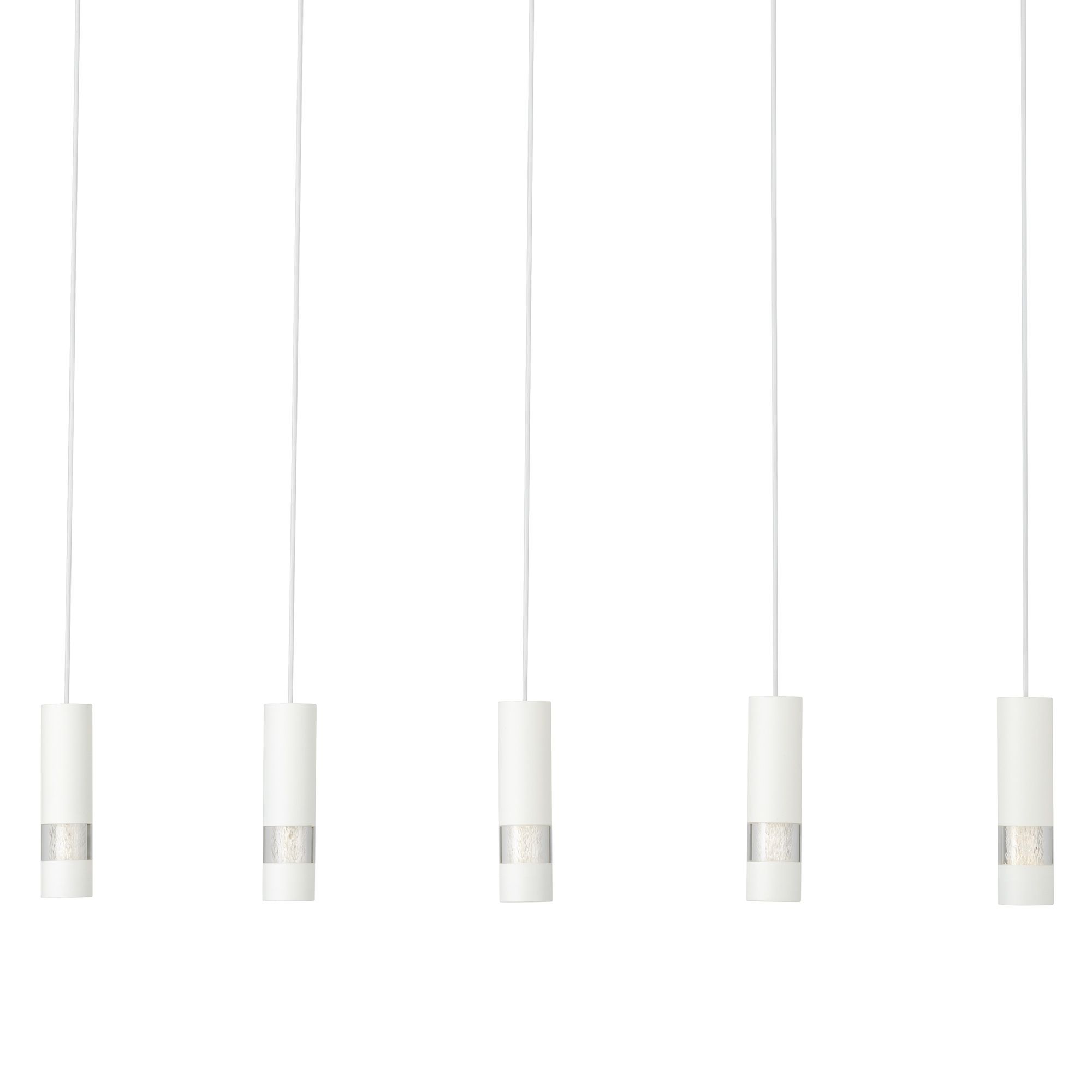 Suspension ERNABETA blanc L116,50cm