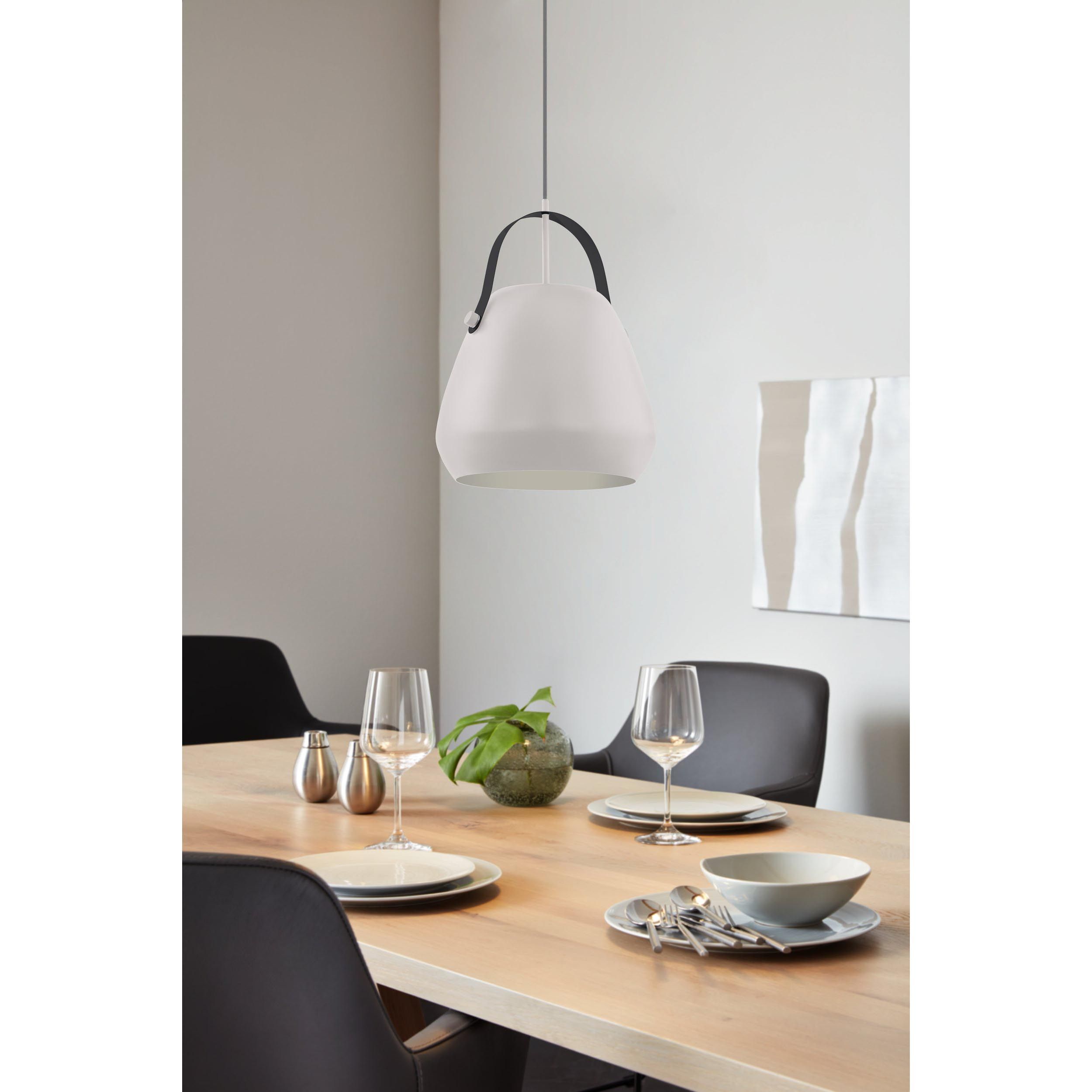 Suspension métal blanc BEDNALL E27 1X60W