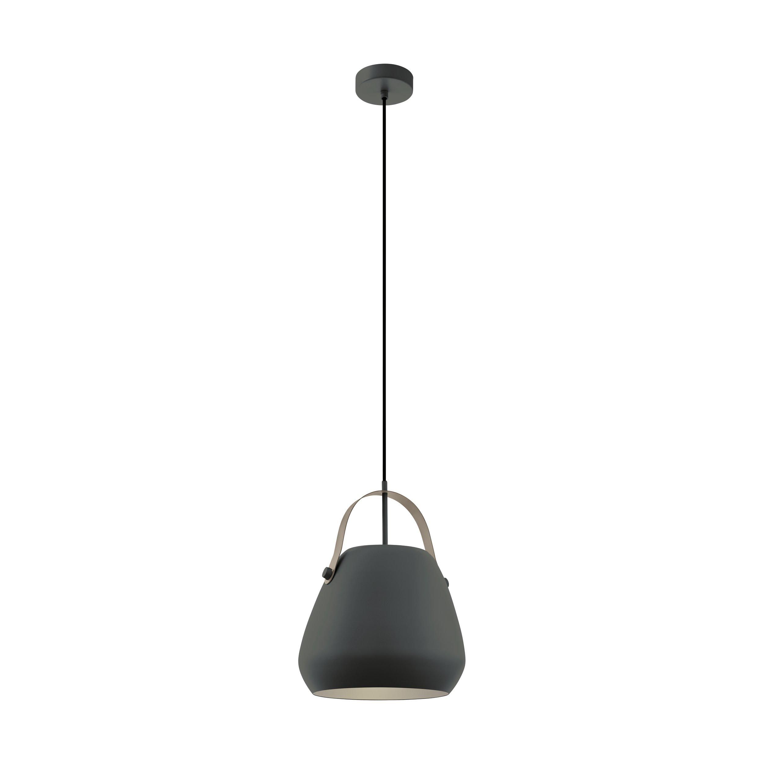 Suspension métal noir BEDNALL E27 1X60W