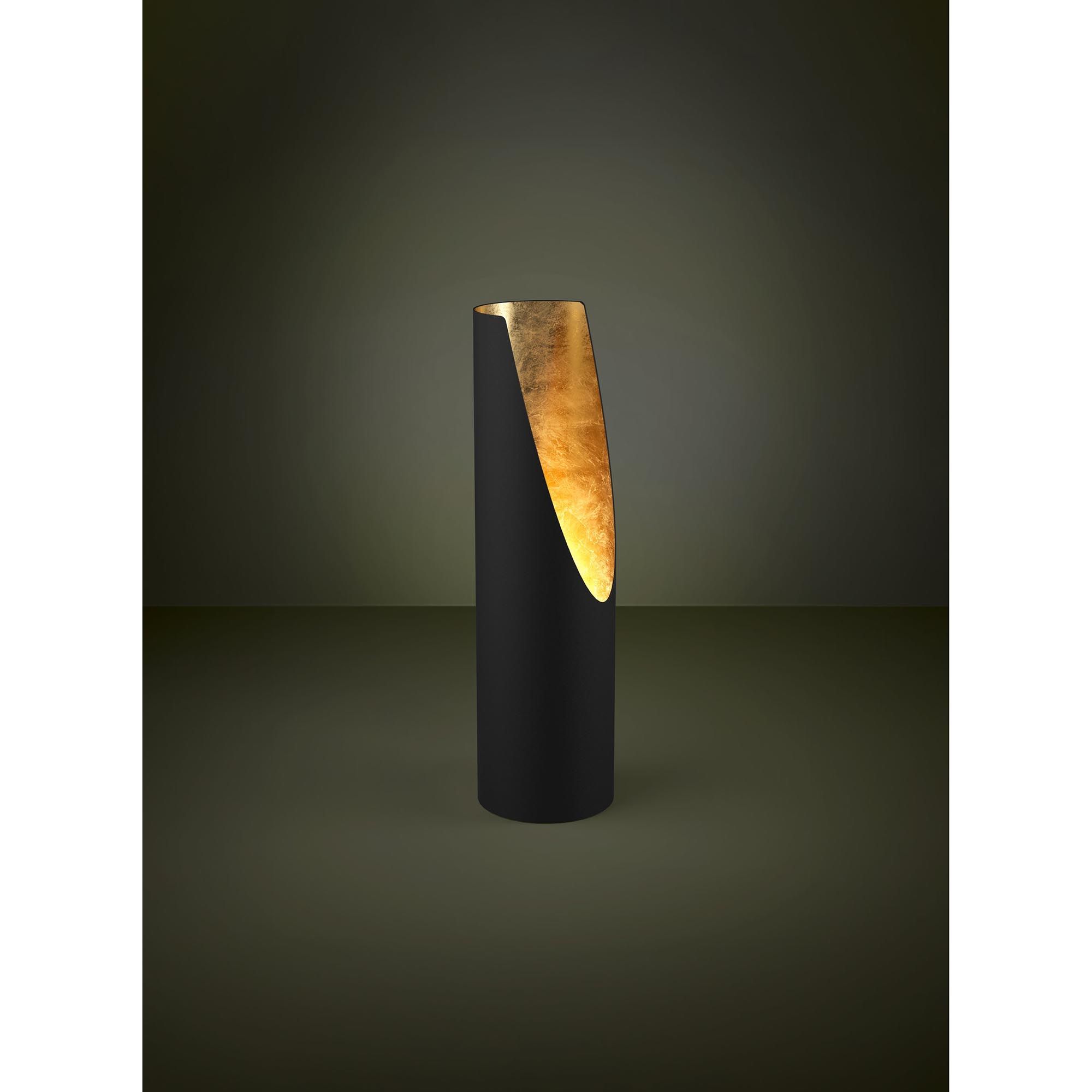 Lampe de table en métal noir PREBONE GU10 5W