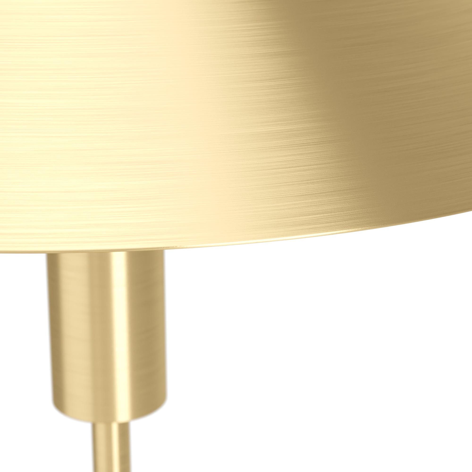 Lampe LED PARAGUAY dimmable en laiton brossé HT46,5cm