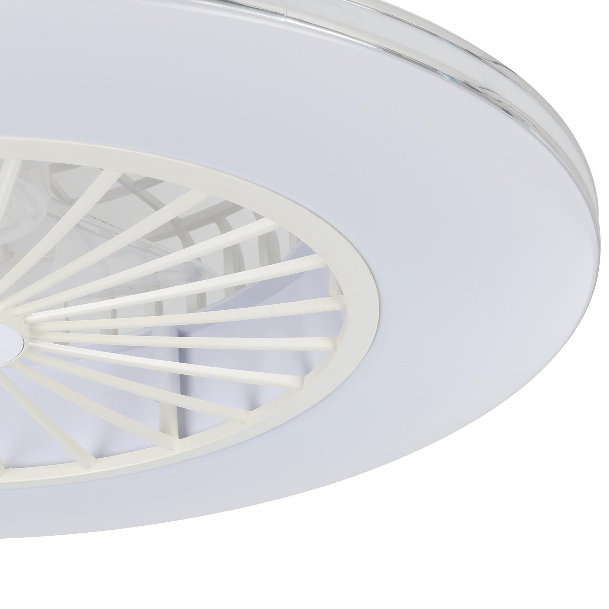 Ventilateur LED dimmable LOVISKA D55cm