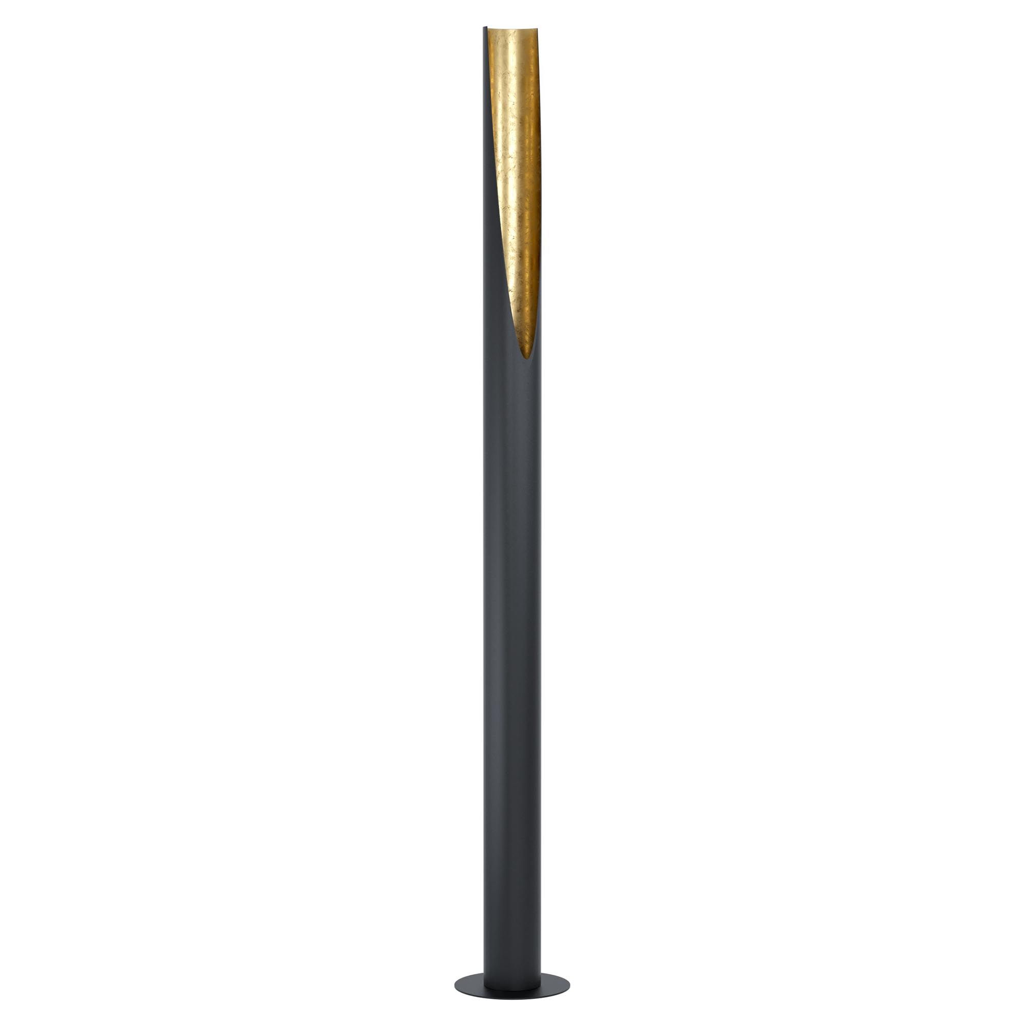 Lampadaire en métal noir PREBONE GU10 5W