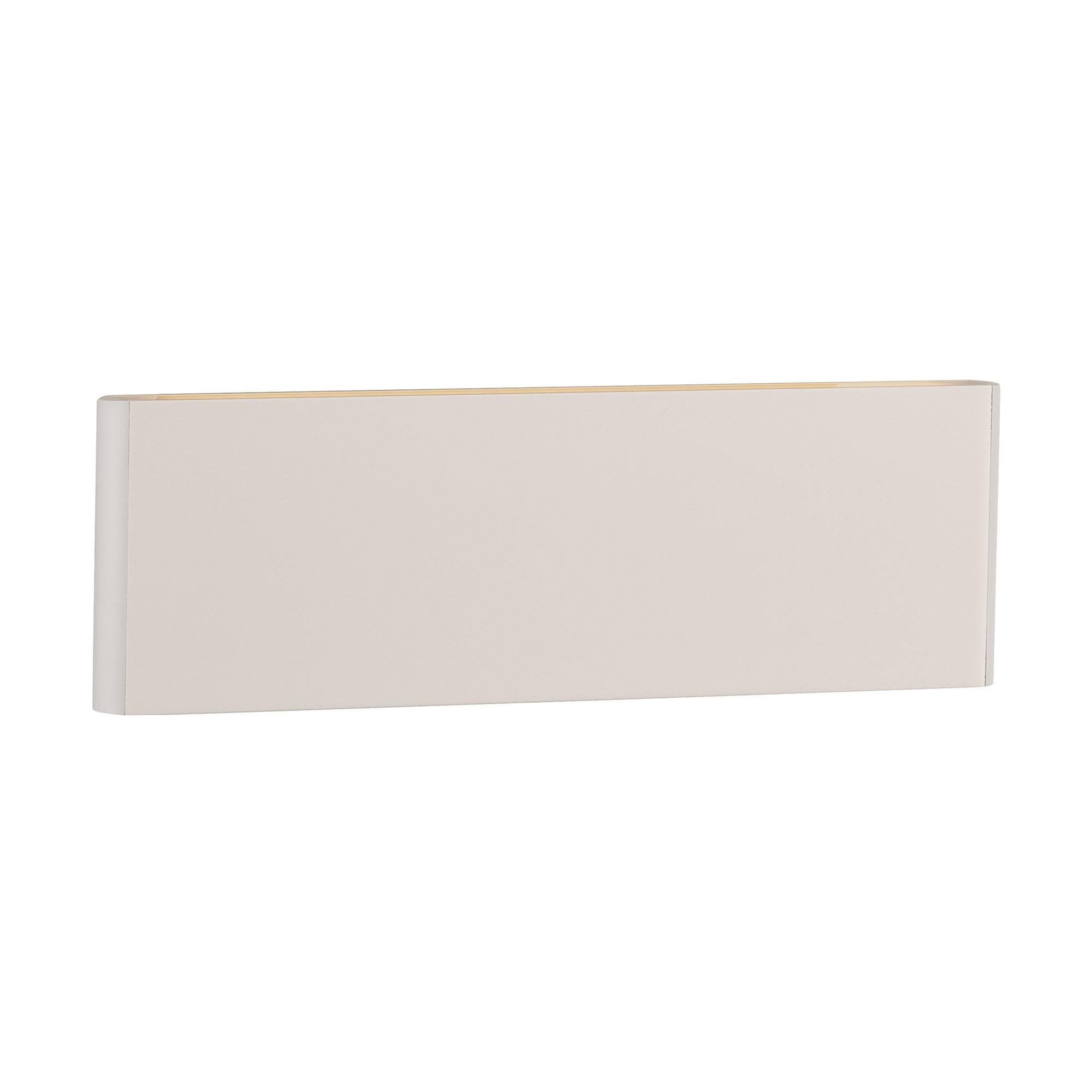 Applique murale en métal blanc CLIMENE led intégrée 2X5,4W