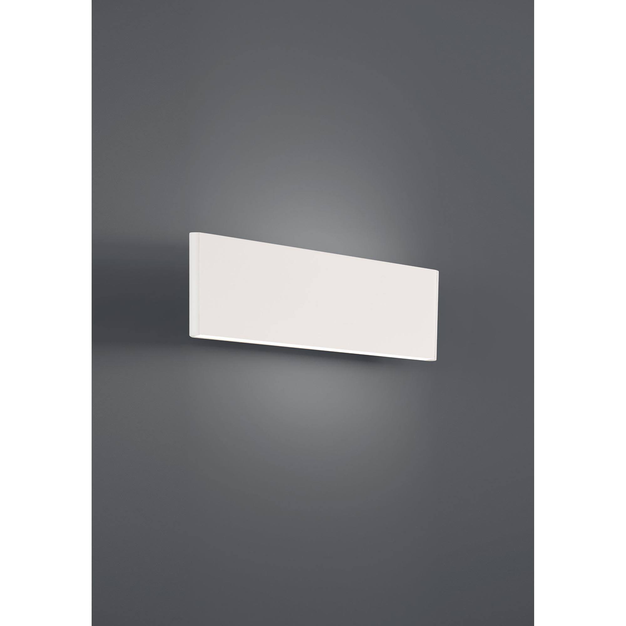 Applique murale en métal blanc CLIMENE led intégrée 2X5,4W