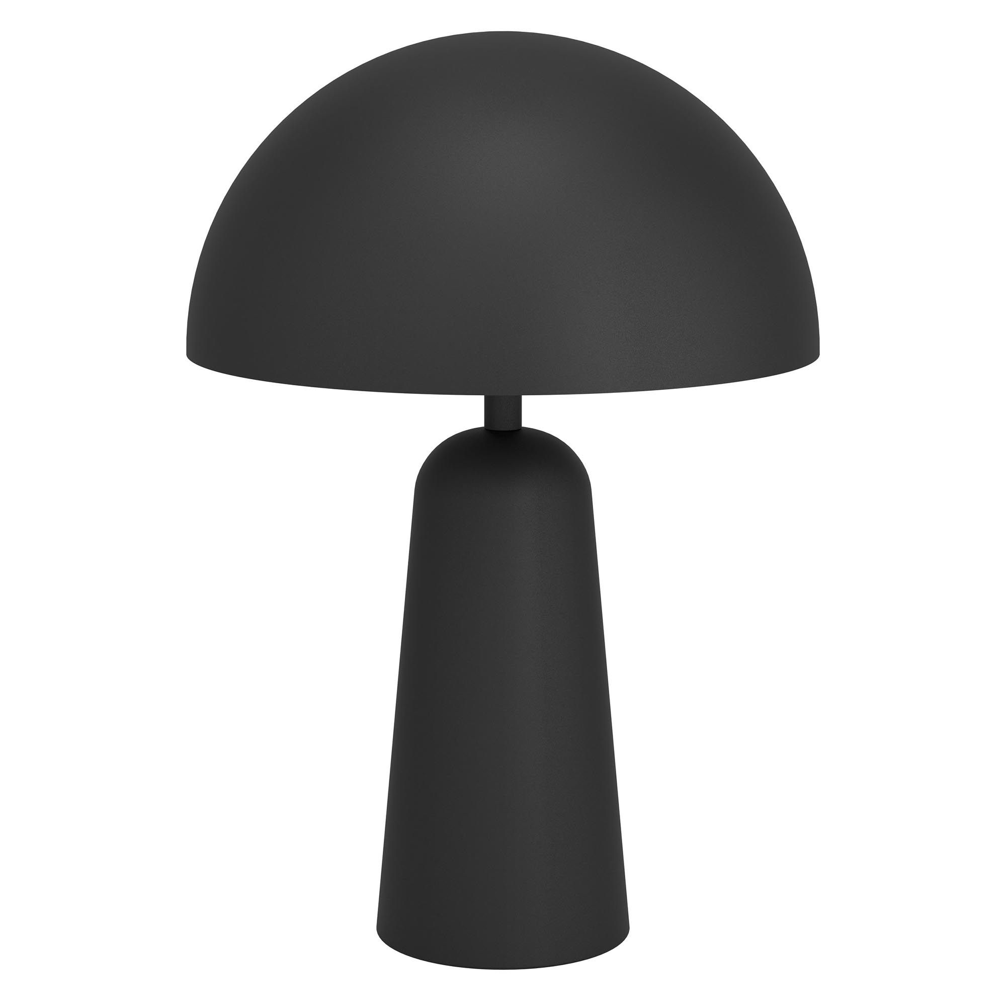 Lampe de table en métal noir ARANZOLA E27 40W