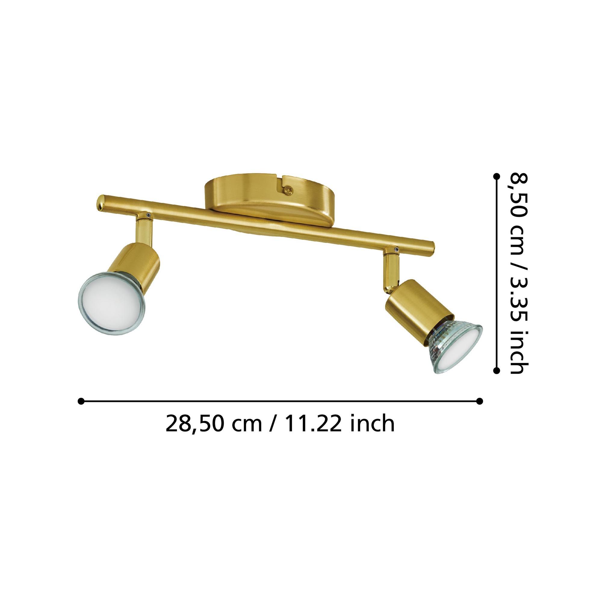 Réglette GU10  BUZZ-LED L28,5cm