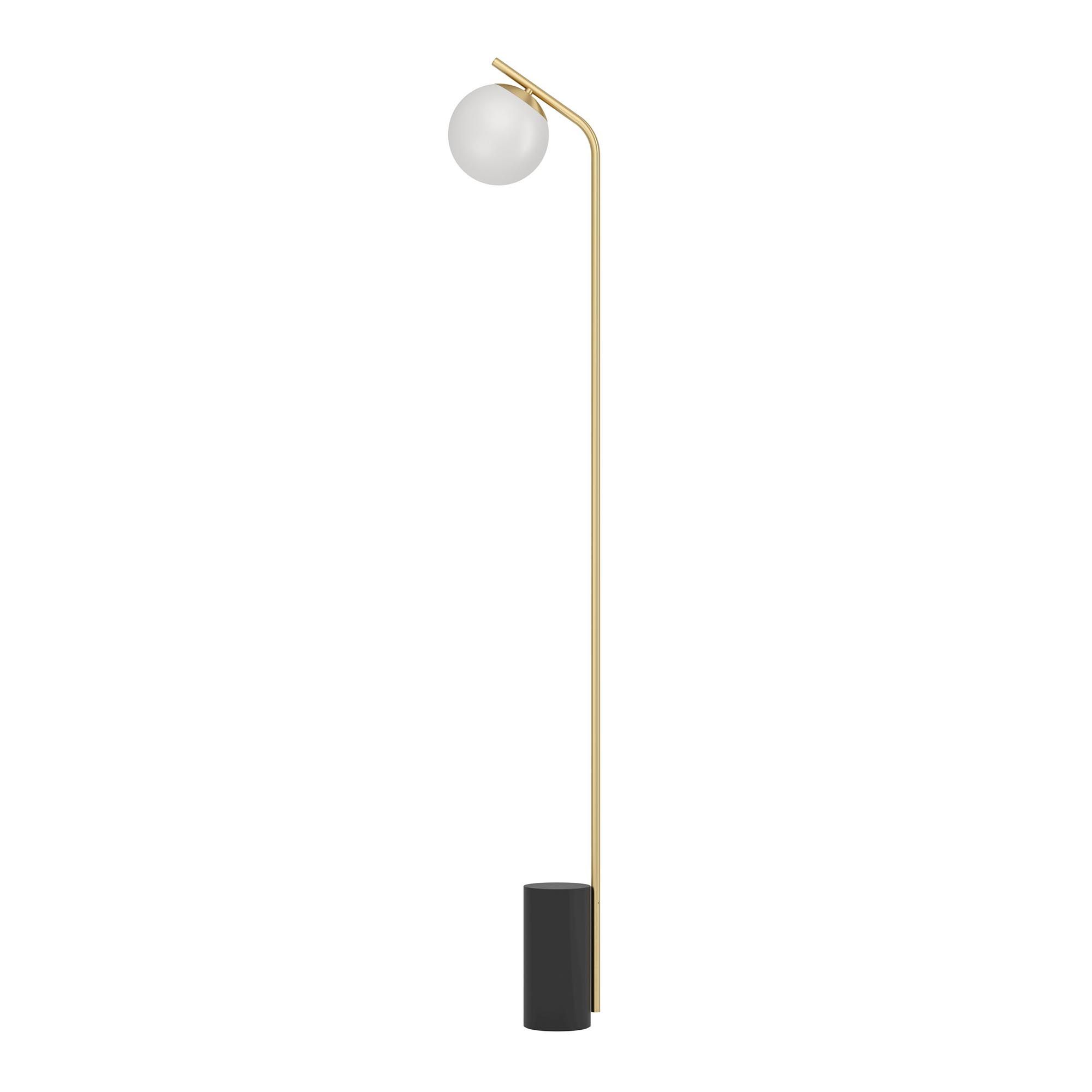 Lampadaire en métal doré BETULIA E27 40W