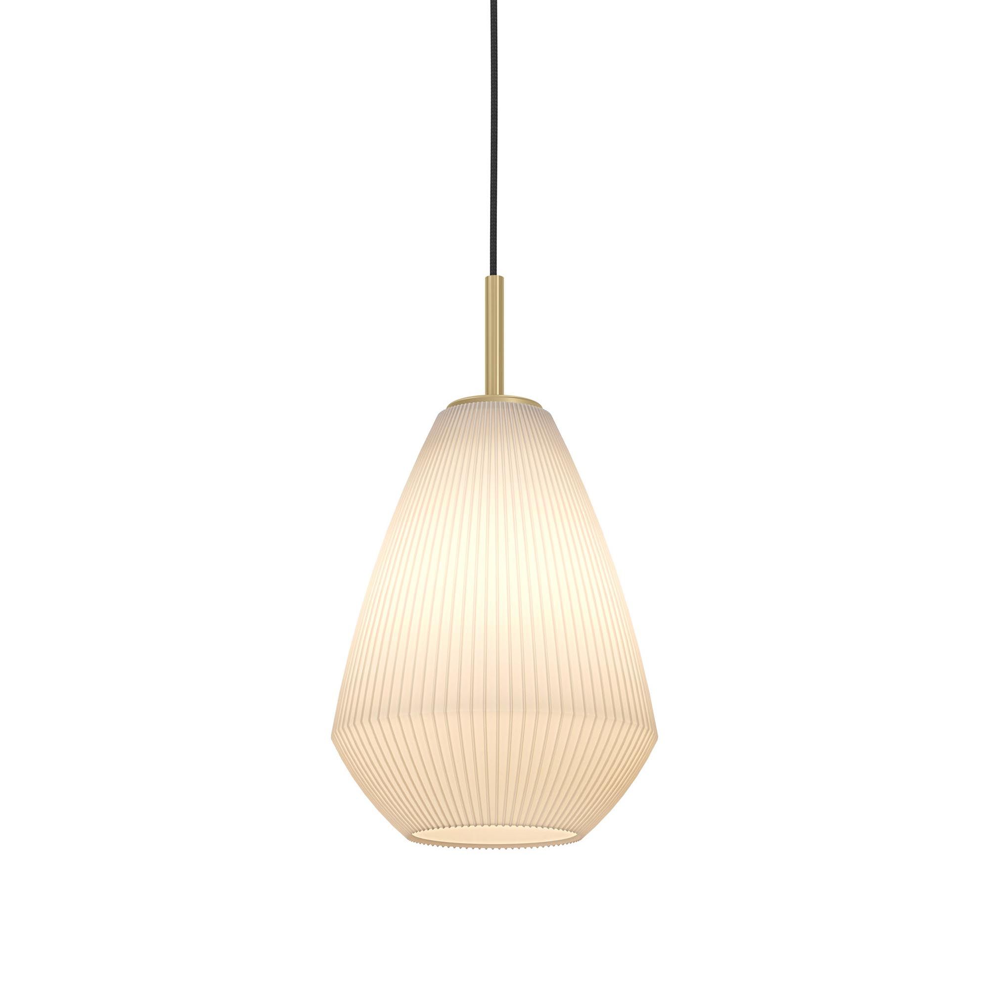 Suspension en métal taupe CAPRAROLA E27 40W