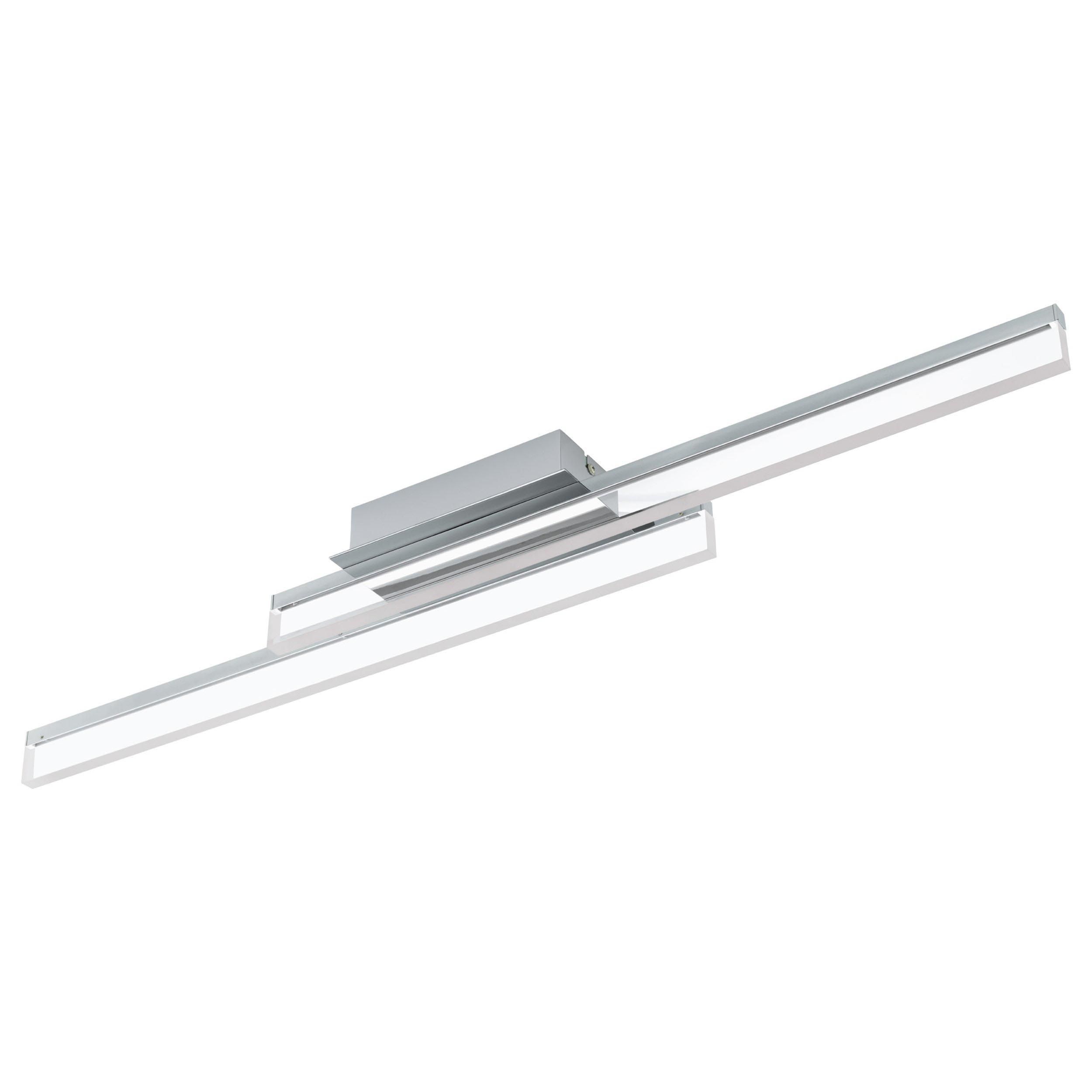 Applique murale métal chrome PALMITAL LED INT 2X11W