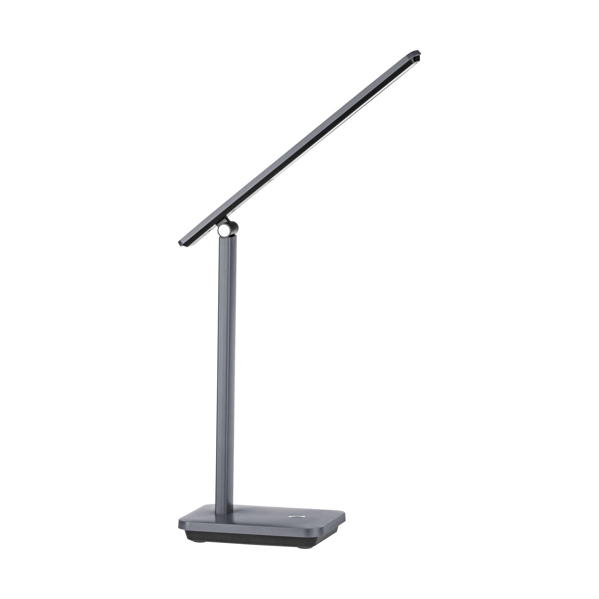 Lampe de bureau en plastique anthracite INIESTA led intégrée 3,6W