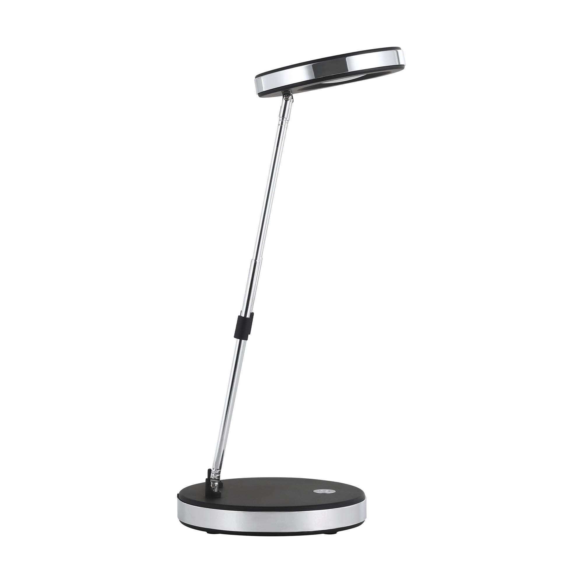 Lampe de bureau en plastique noir GEXO led intégrée 2,5W