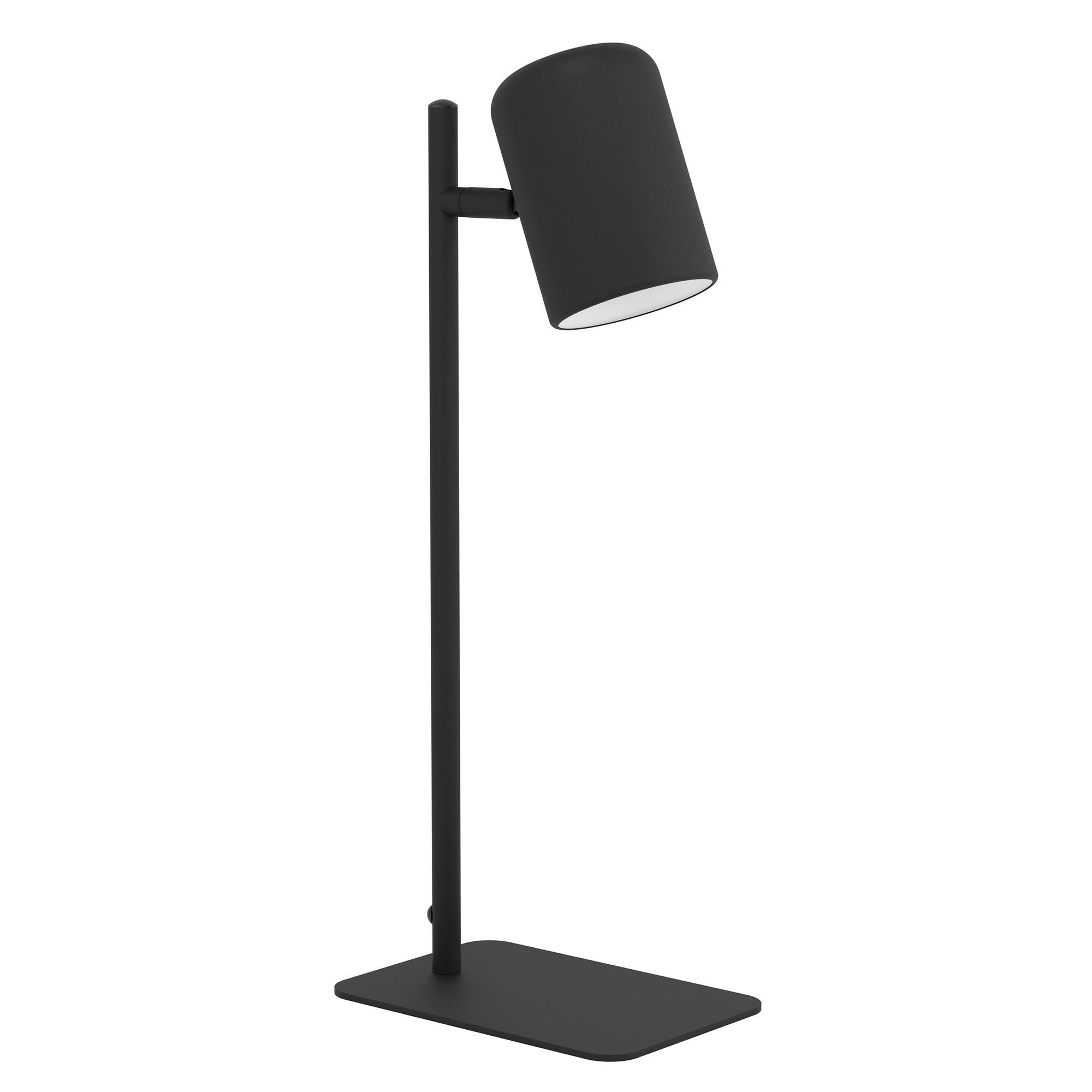 Lampe de bureau en métal noir CEPPINO GU10 4,5W