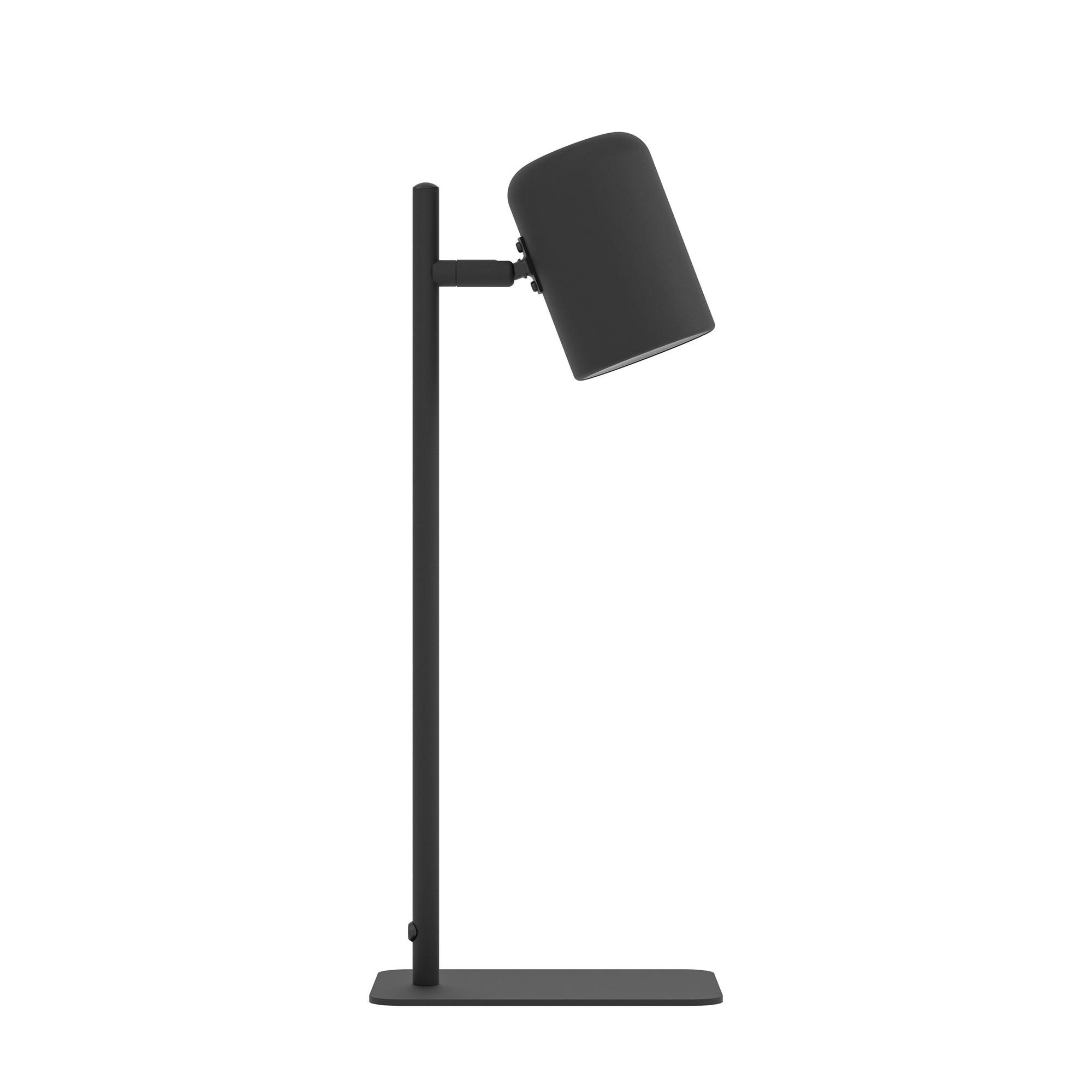 Lampe de bureau en métal noir CEPPINO GU10 4,5W