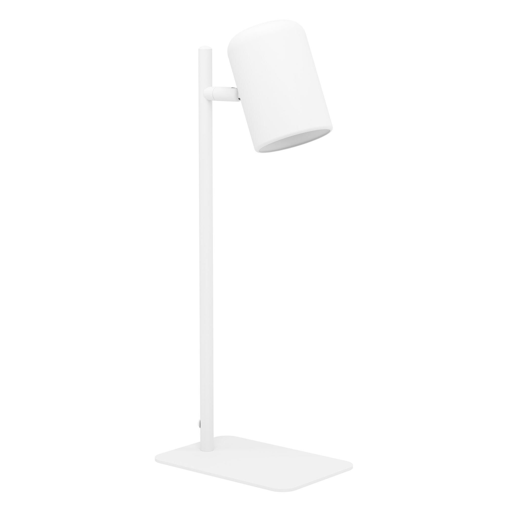 Lampe de bureau CEPPINO blanc H38cm