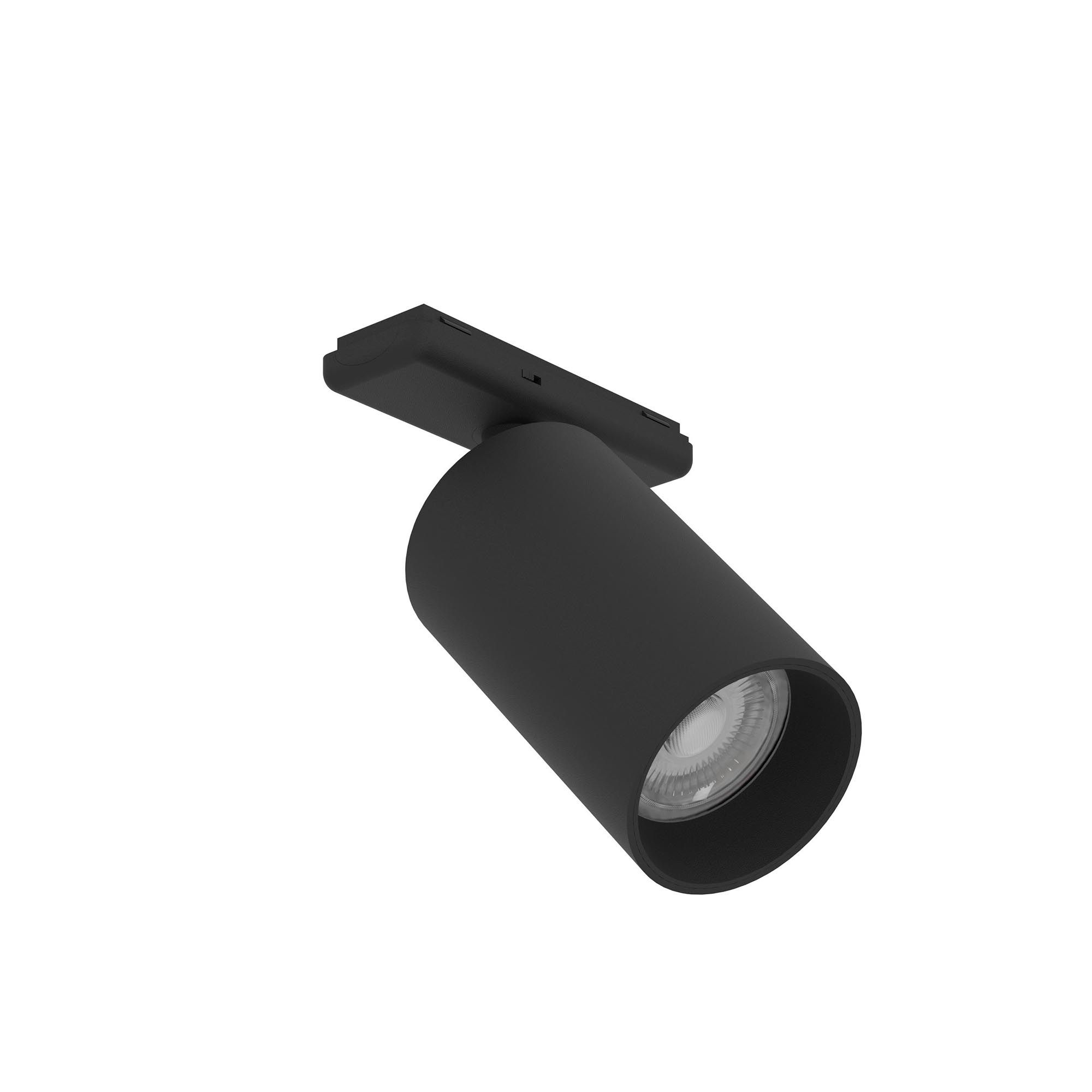 Spot à encastrer en métal noir TPLUS SLIM SPOT led intégrée 6,6W