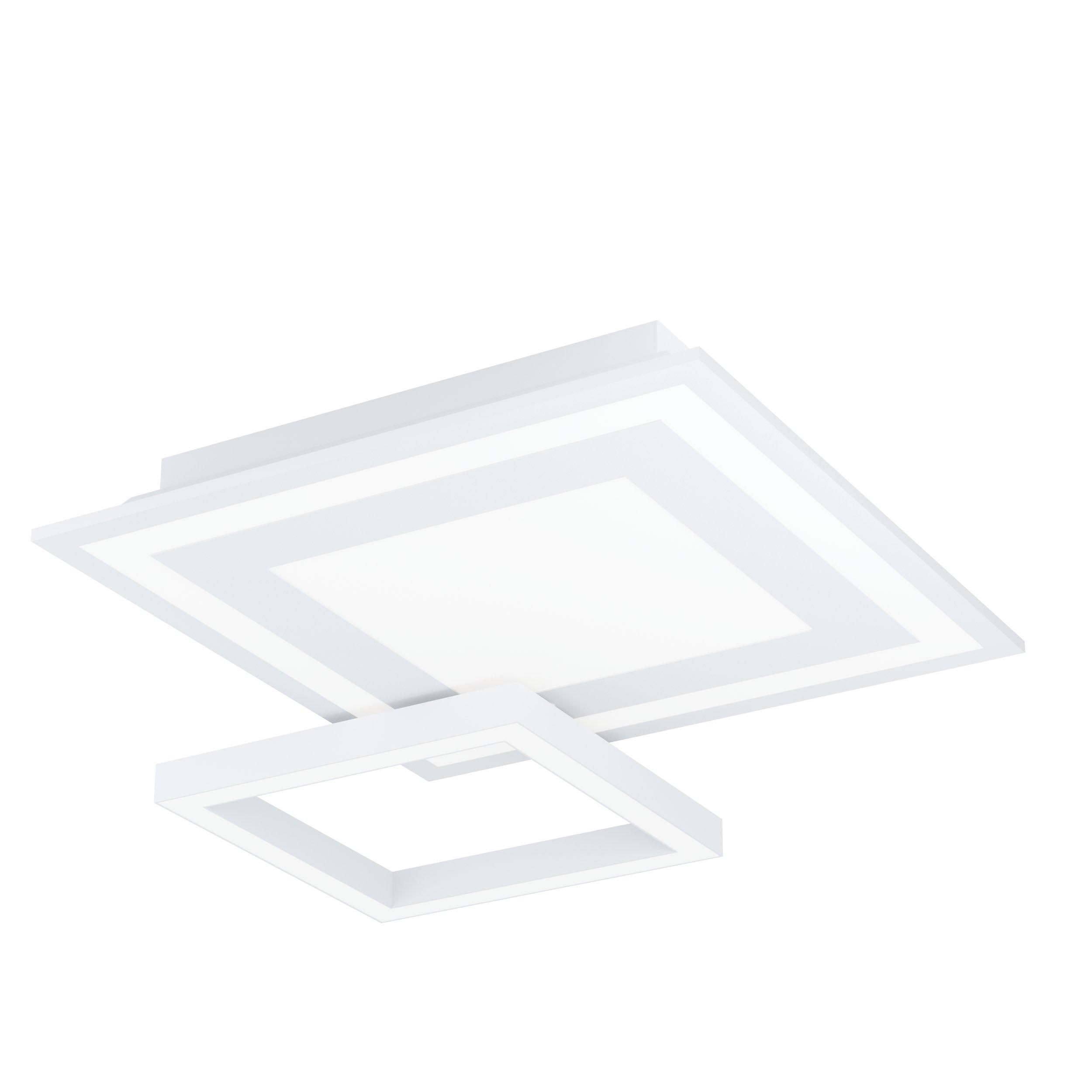 Plafonnier en métal blanc SAVATARILA-Z led intégrée 4X2,7W