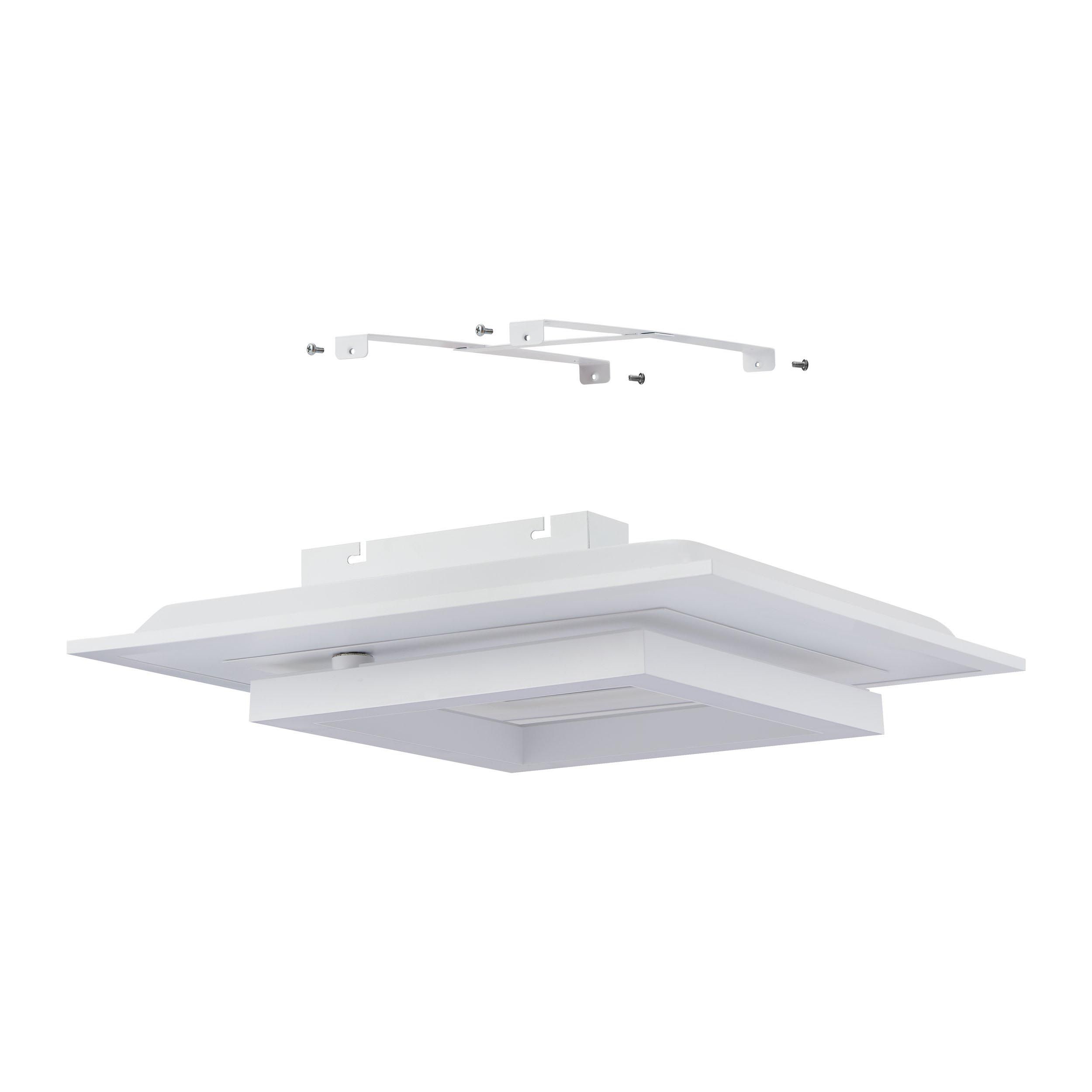 Plafonnier en métal blanc SAVATARILA-Z led intégrée 4X2,7W