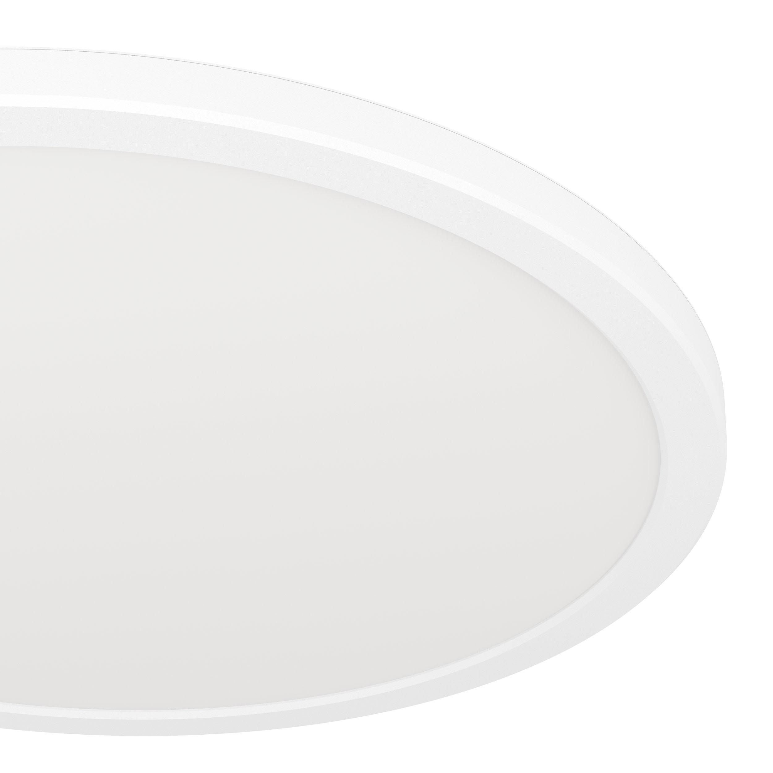 Plafonnier en plastique blanc ROVITO led intégrée 18,5W