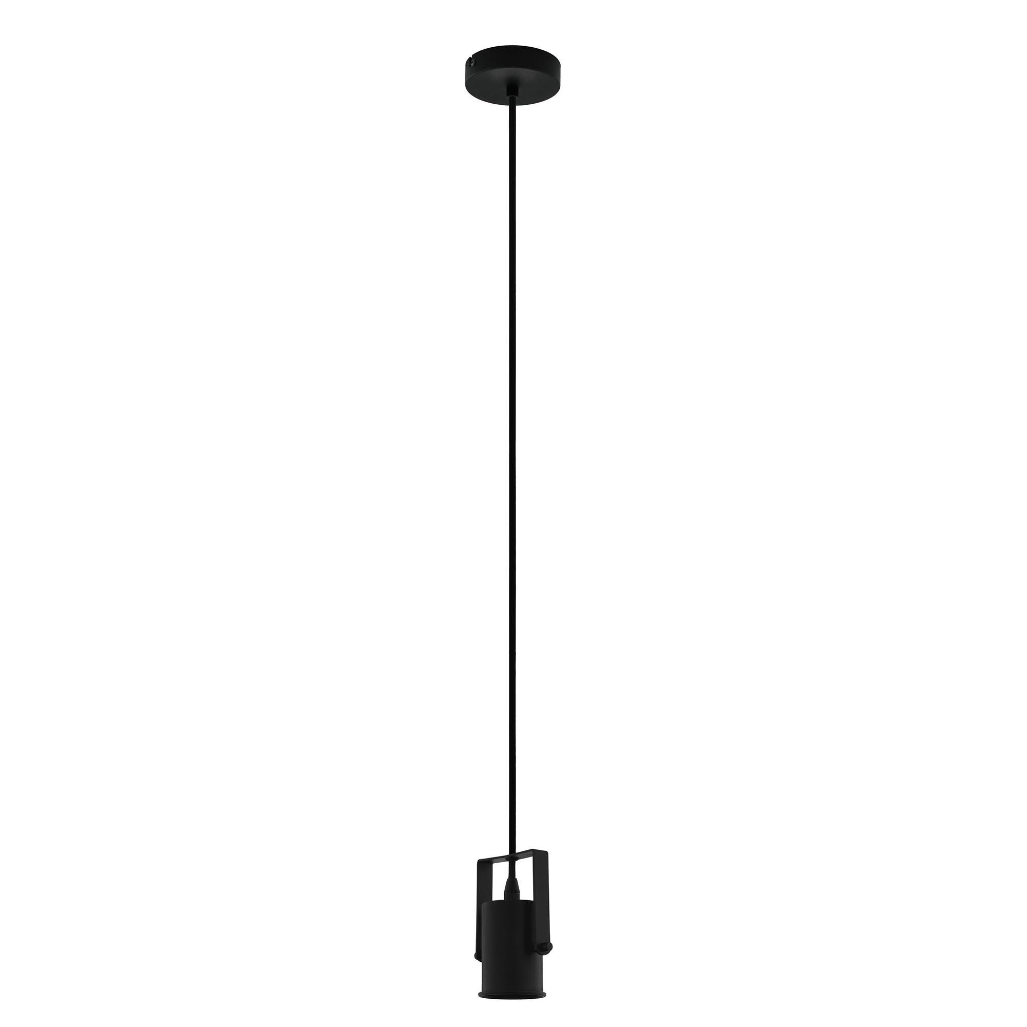 Suspension métal noir CALARI E27 1X40W