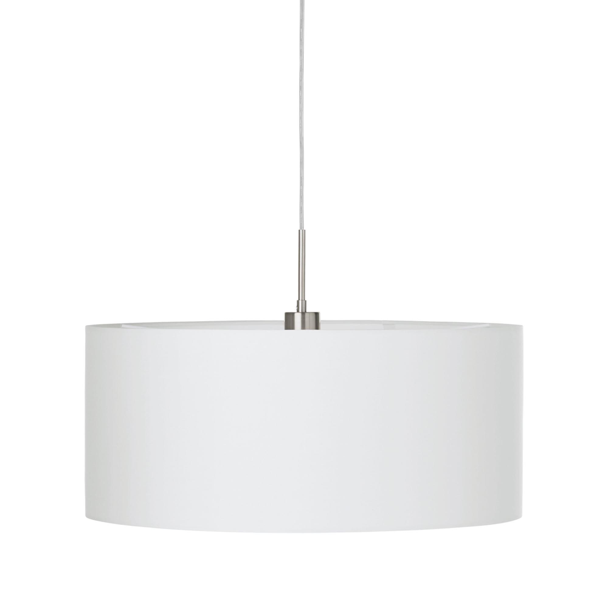 Suspension tissu blanc PASTERI D53CM E27 1X60W