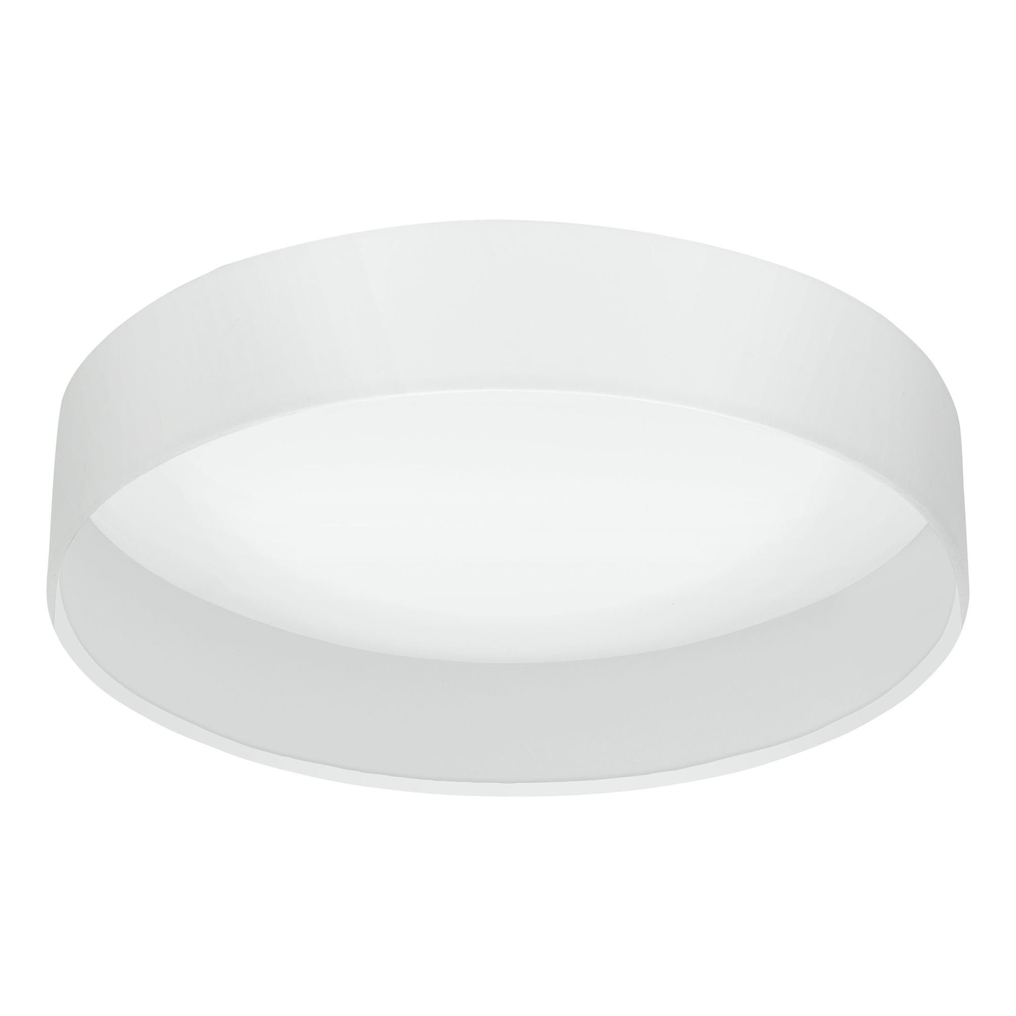 Plafonnier tissu blanc PASTERI LED INT 3X3,6W