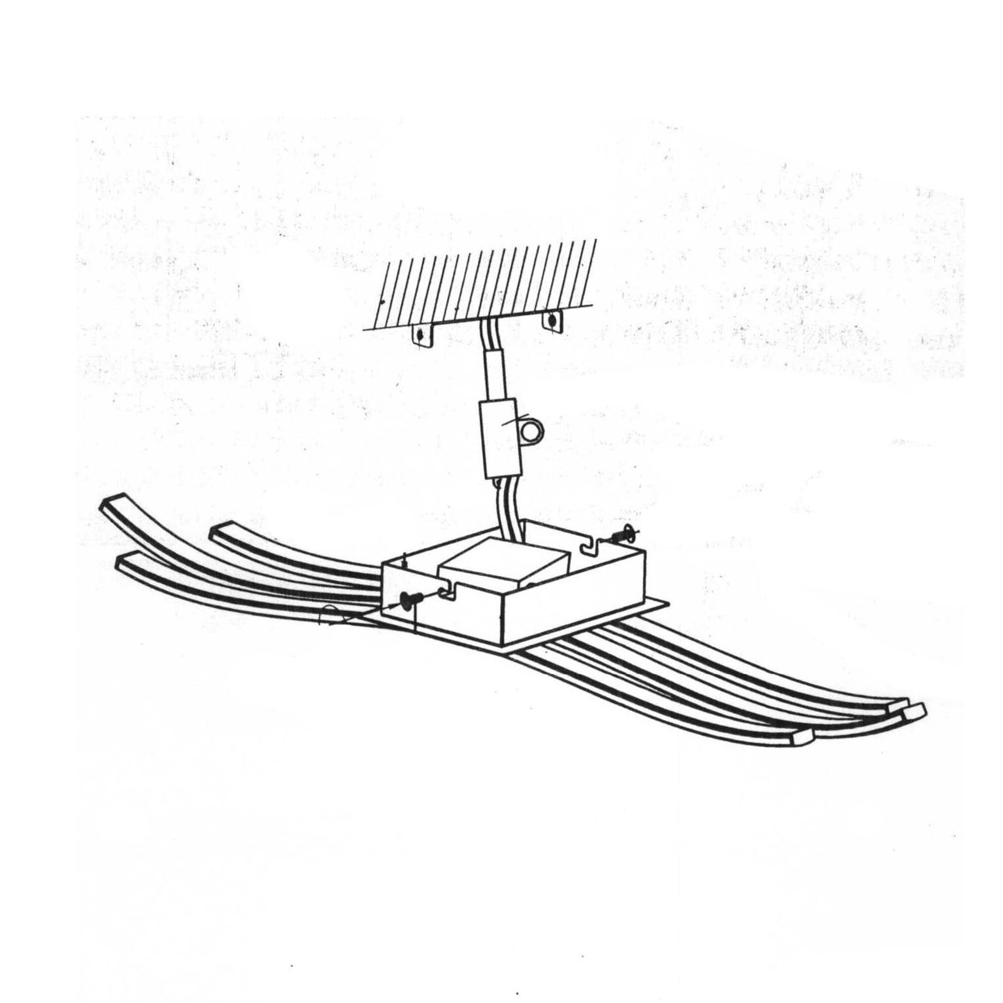 Plafonnier métal argenté RONCADE LED INT 1X21W