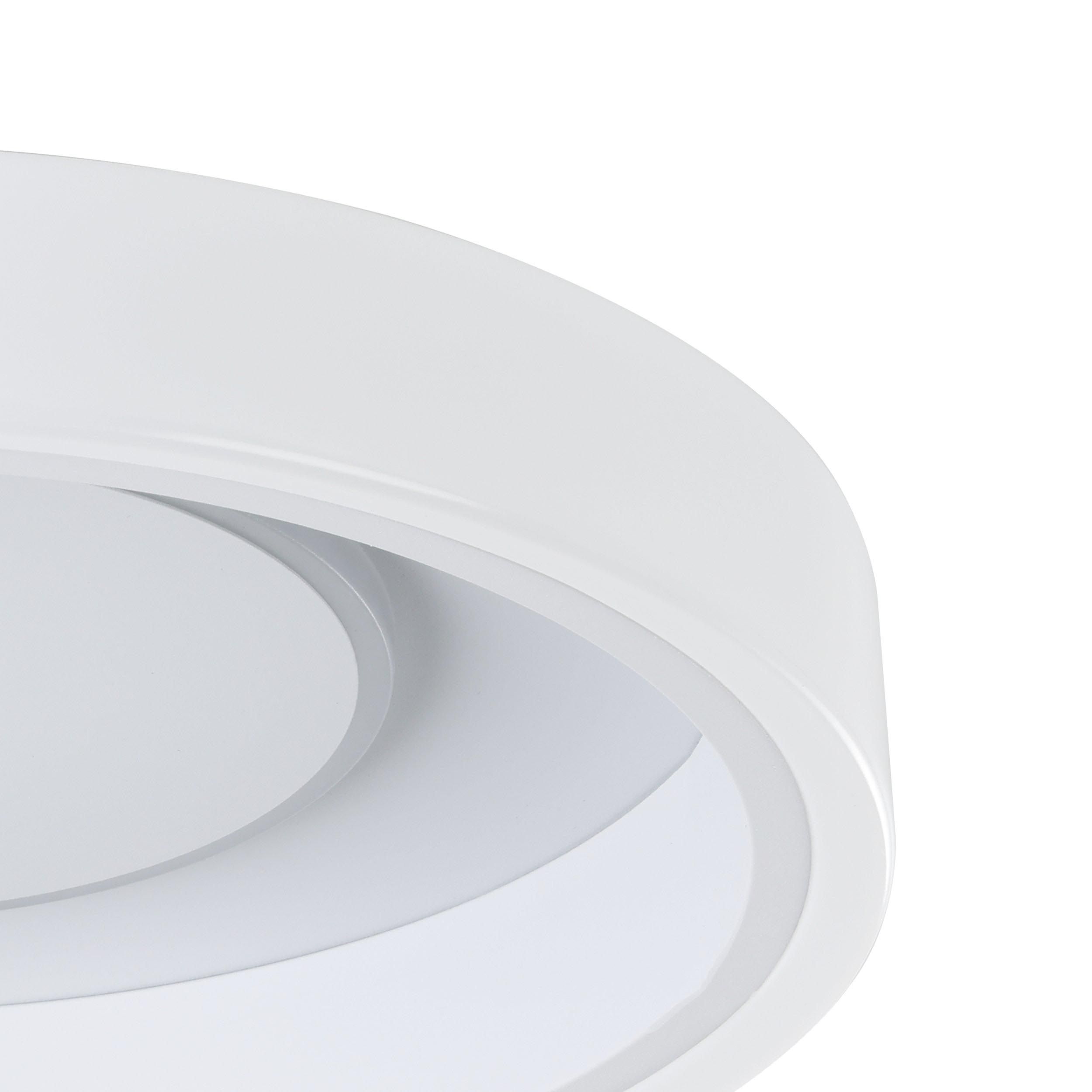 Plafonnier plastique blanc REMIDOS LED INT 2X15,5W