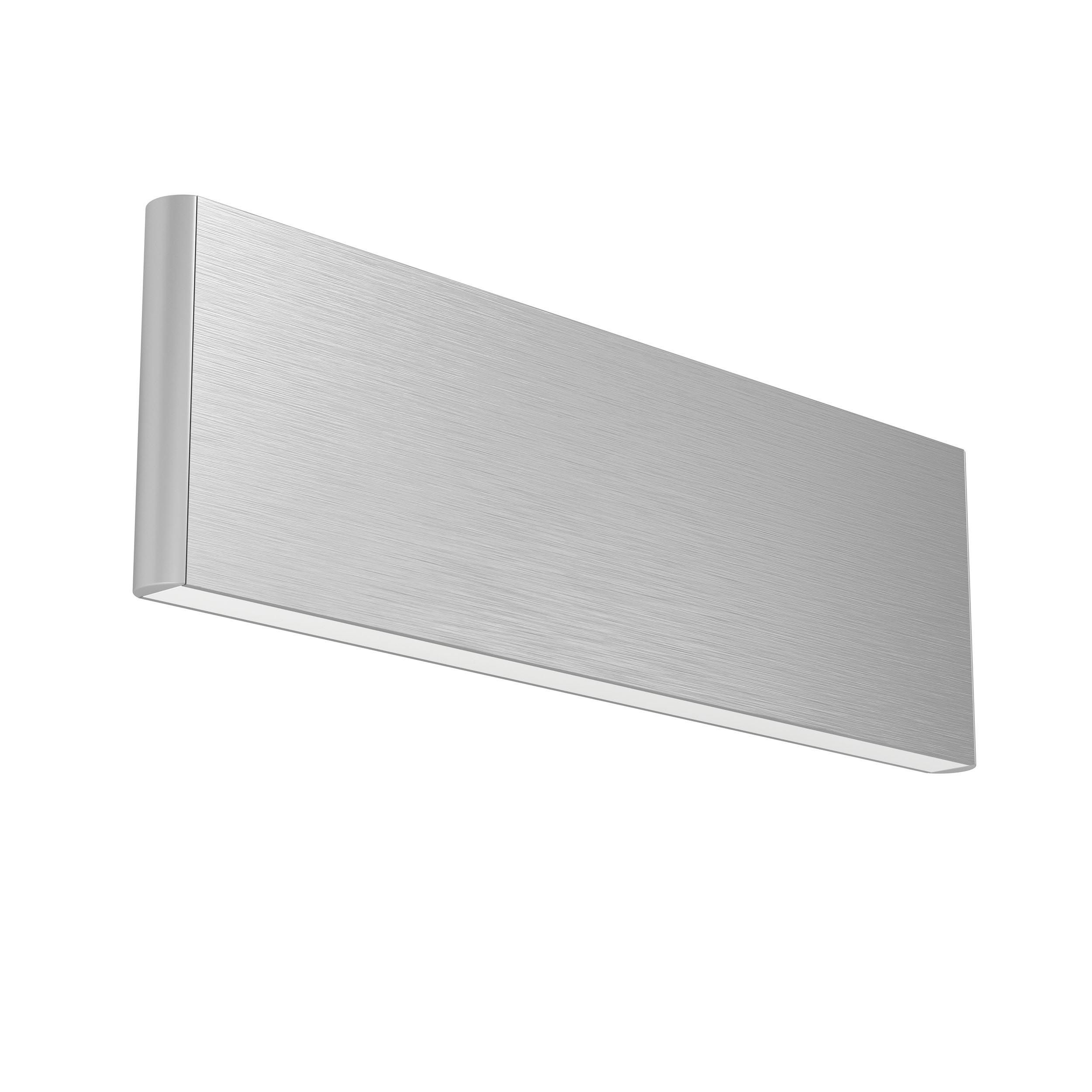 Applique murale métal argenté CLIMENE LED INT 2X5,4W