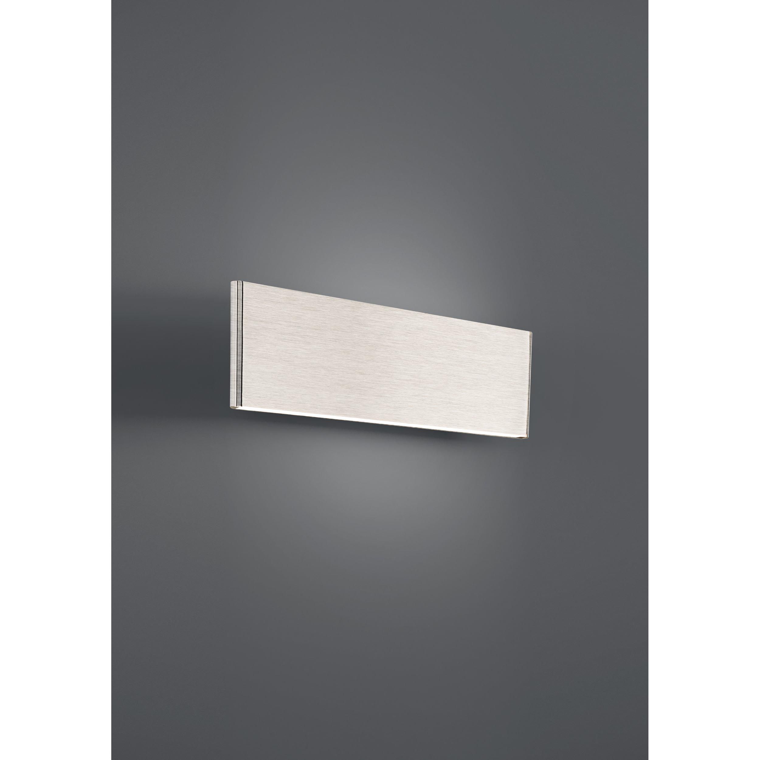 Applique murale métal argenté CLIMENE LED INT 2X5,4W