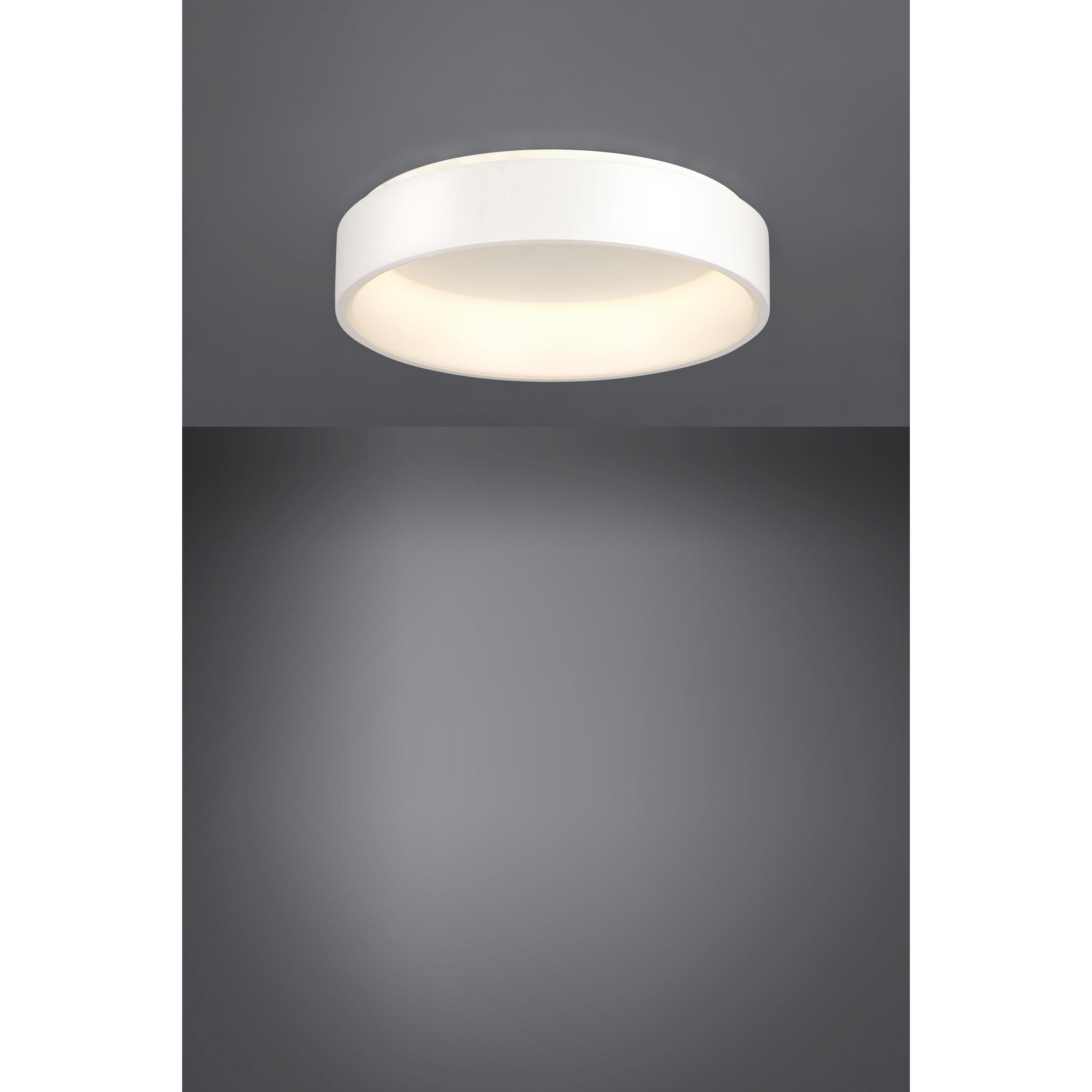 Plafonnier plastique blanc MARGHERA 1 LED INT 4X8,8W