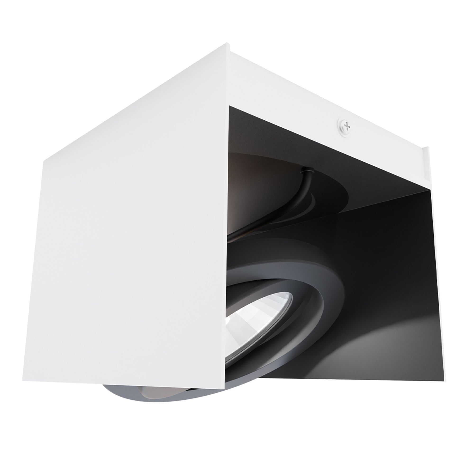 Plafonnier métal blanc VIDAGO LED INT 1X5,4W