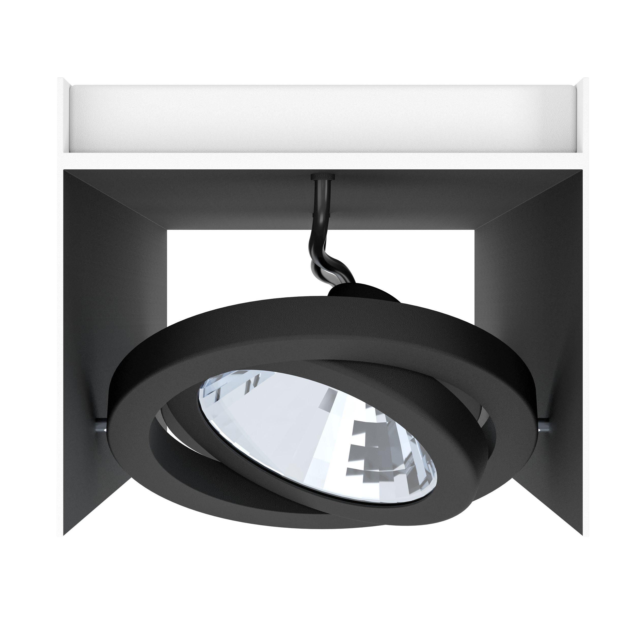 Plafonnier métal blanc VIDAGO LED INT 2X5,4W