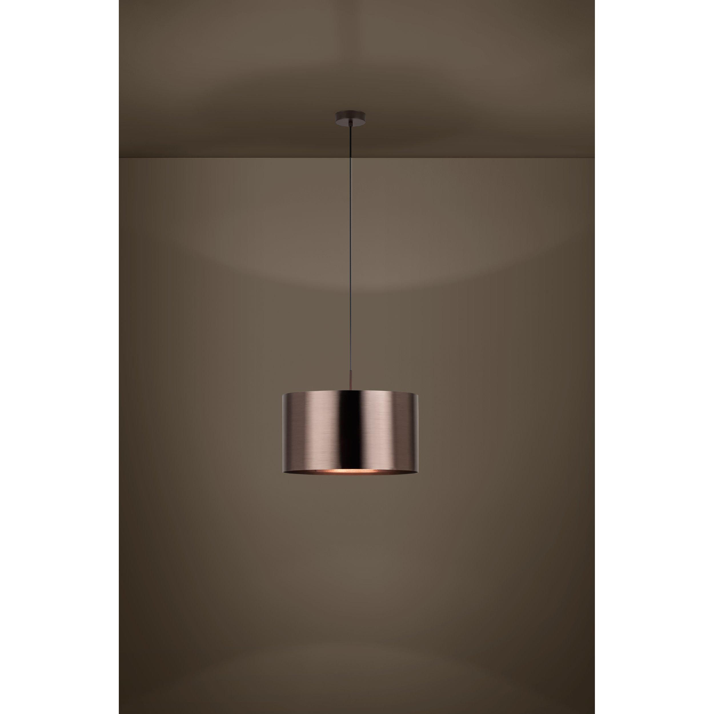 Suspension métal cuivre SAGANTO 1 E27 1X60W