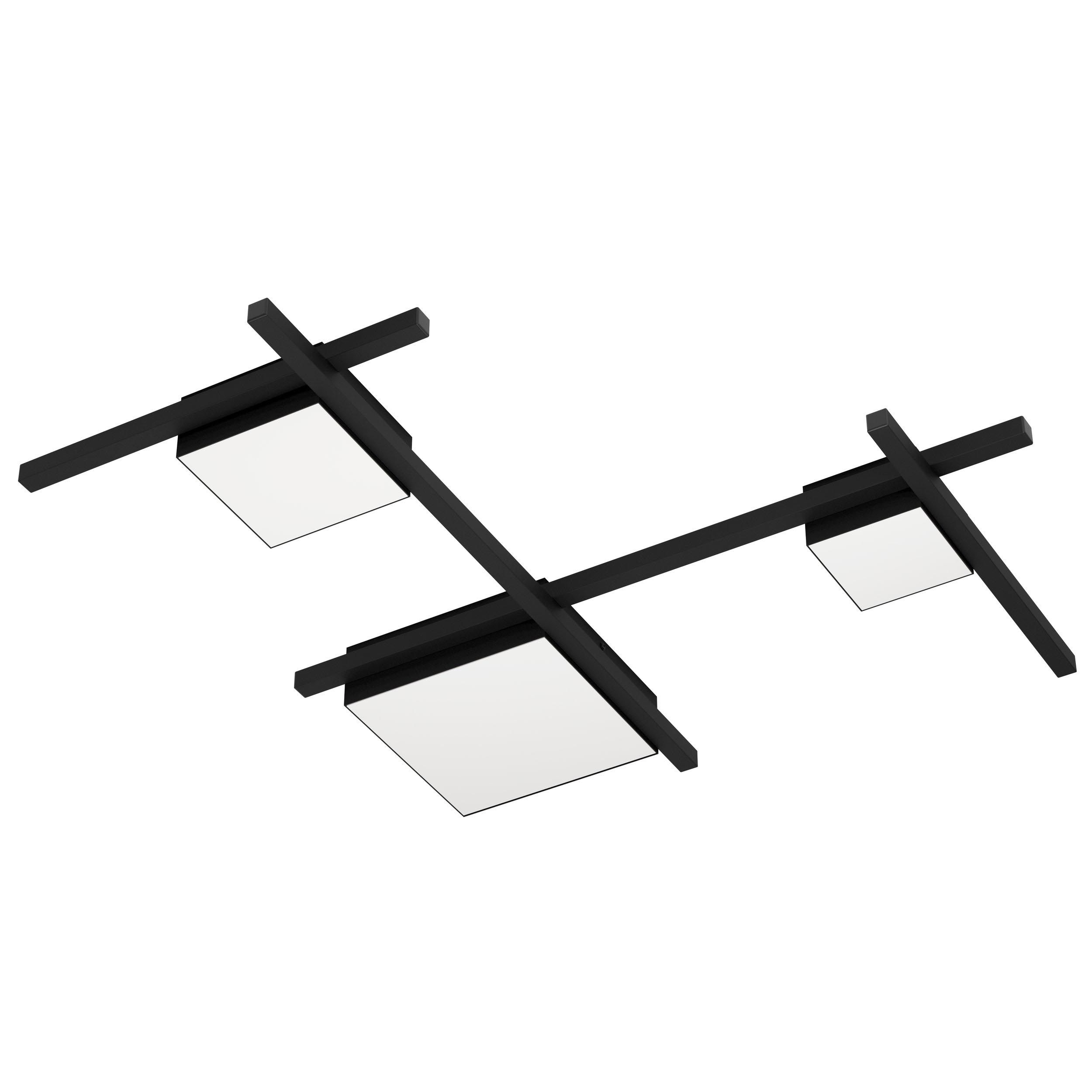 Plafonnier métal noir VIAREGGIO LED INT 1X5,8W