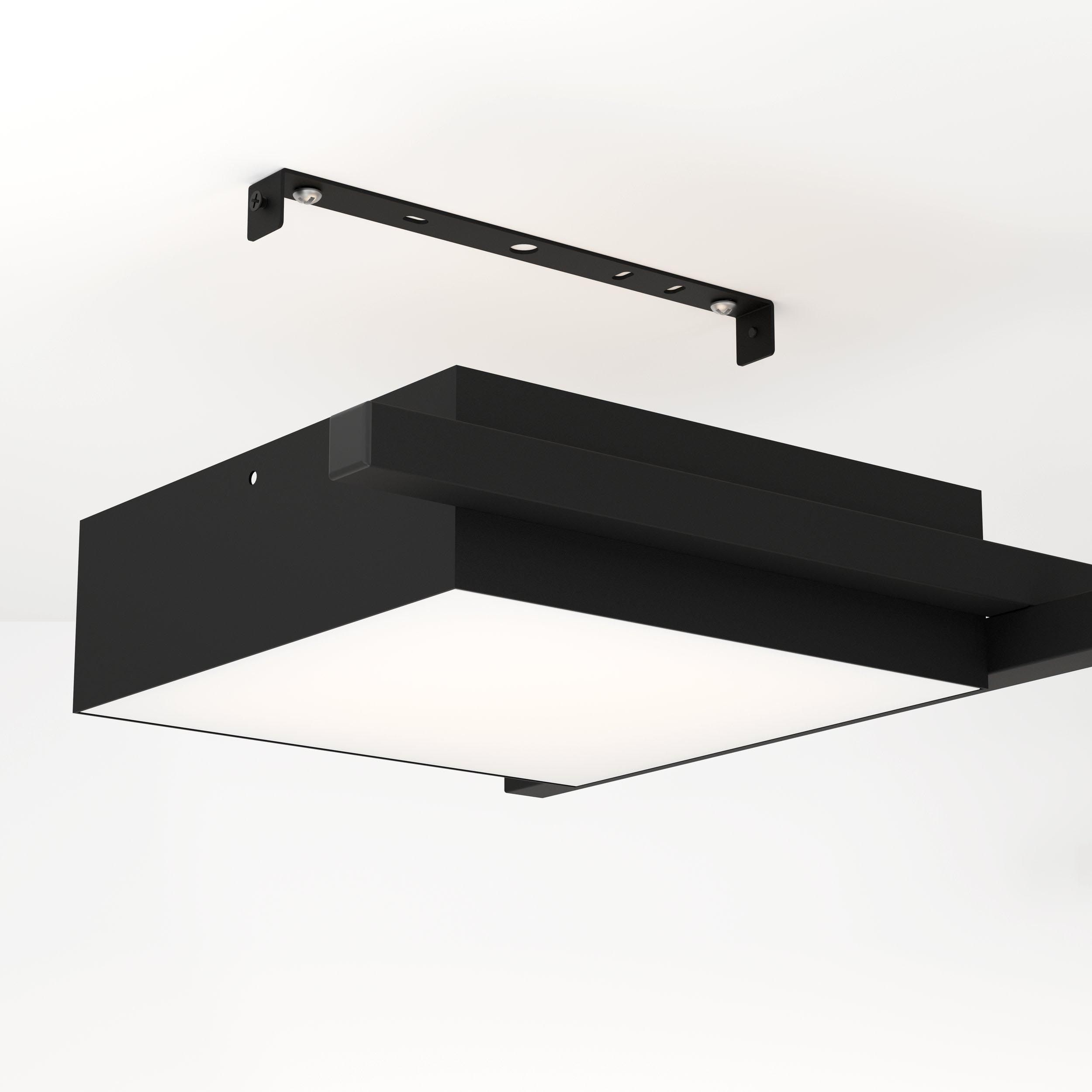 Plafonnier métal noir VIAREGGIO LED INT 1X5,8W