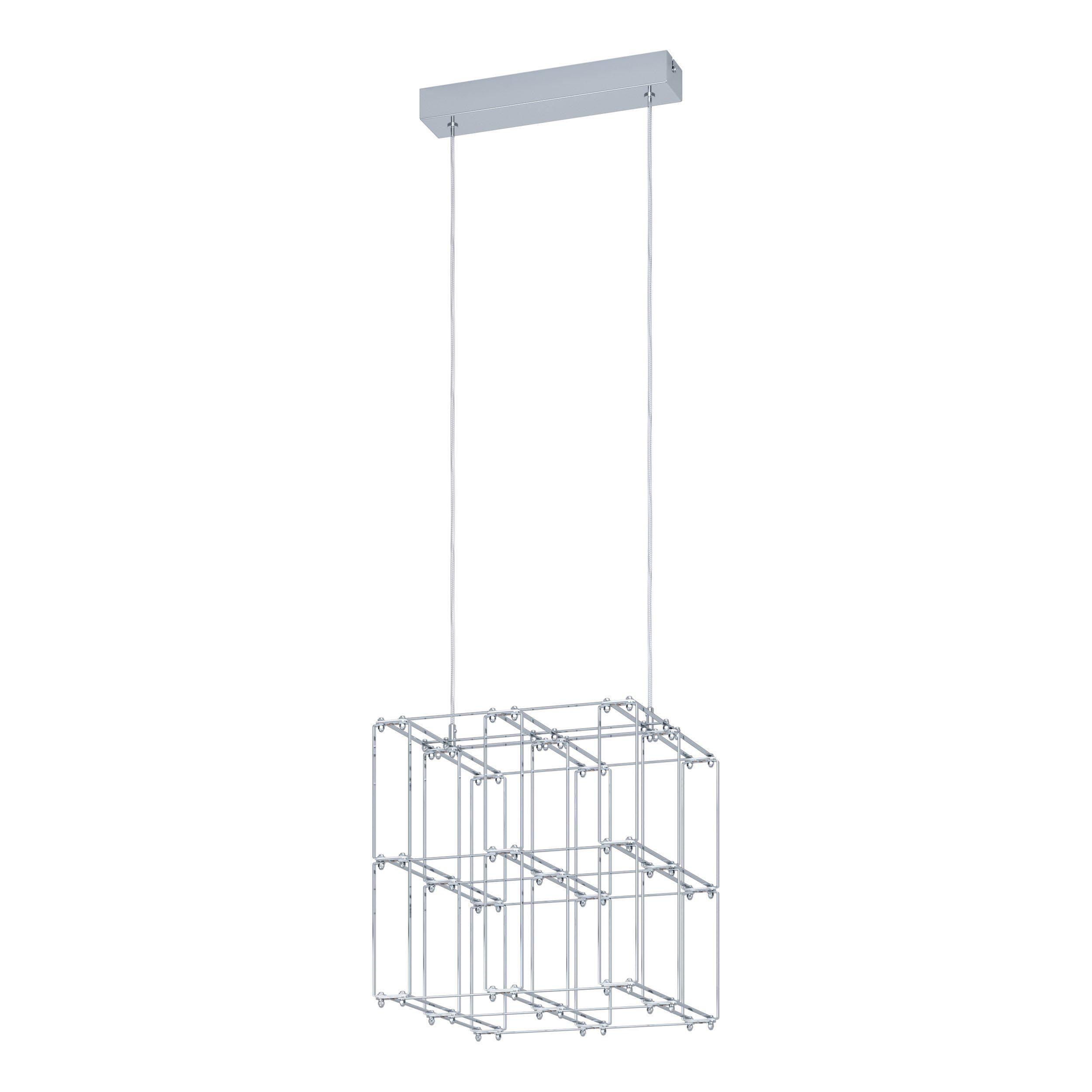 Suspension métal argenté FRONTERA LED INT 27X0,75W