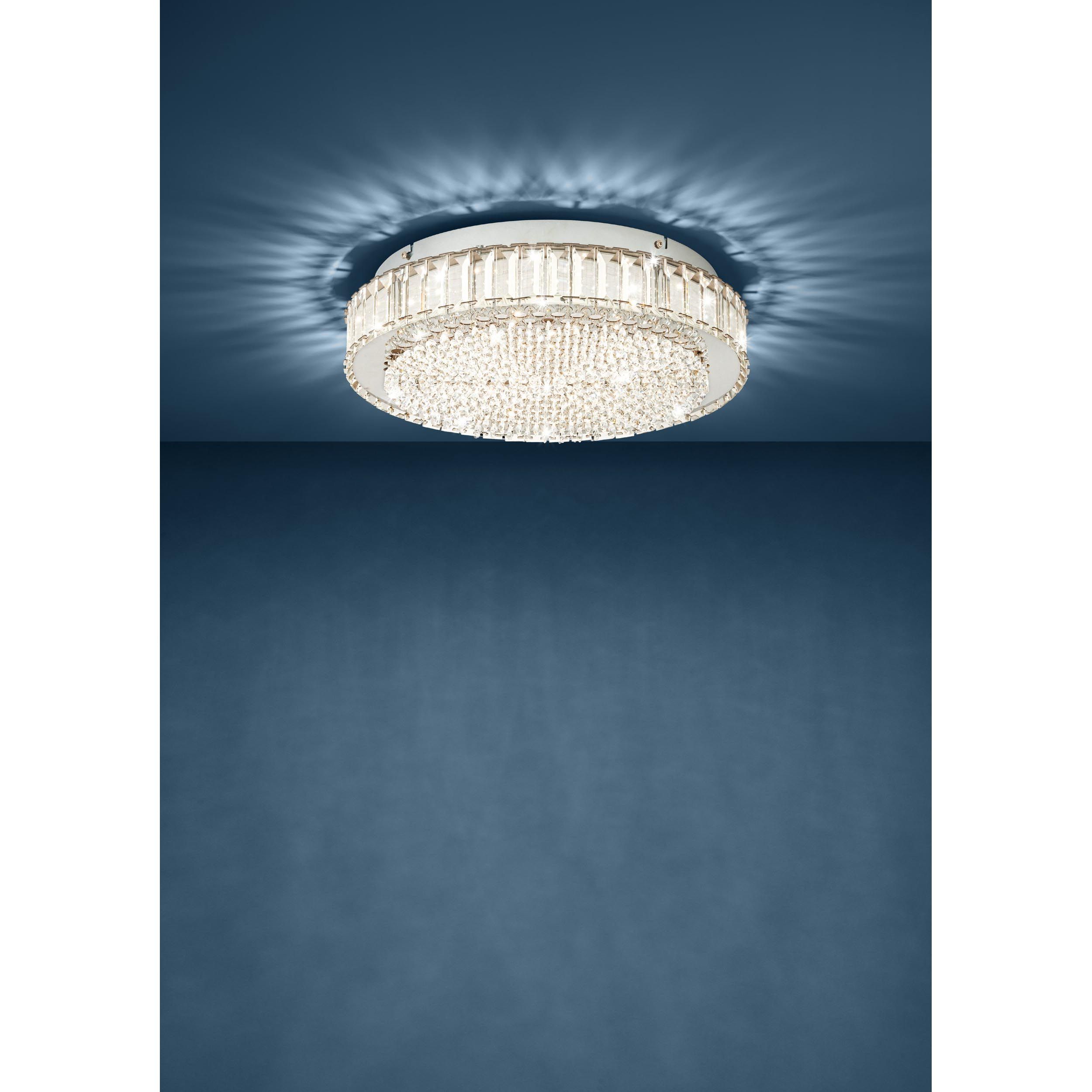 Plafonnier verre trspt BALPARDA LED INT 23,5W