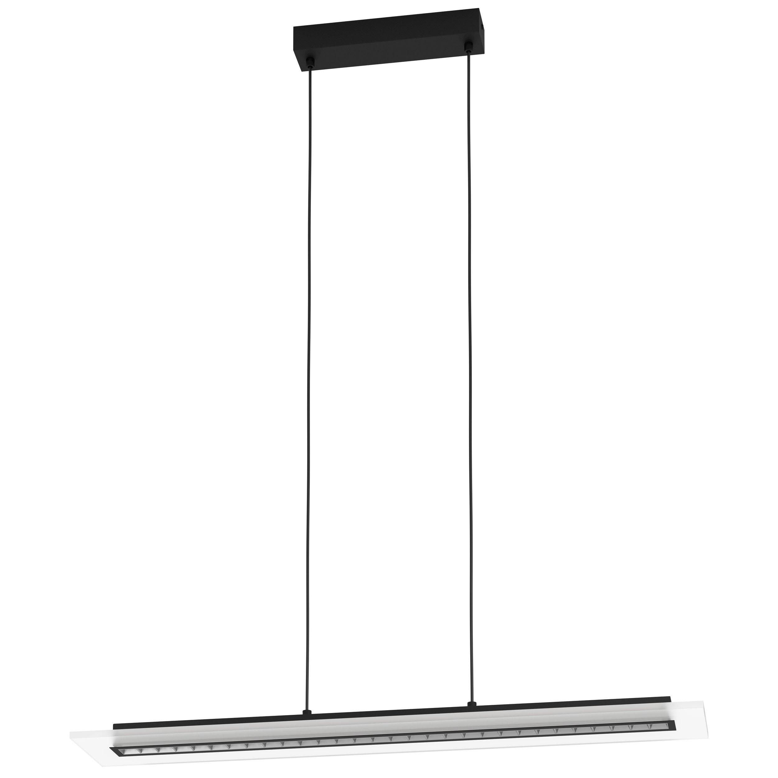 Suspension métal noir BUCITA LED INT 1X29,5W