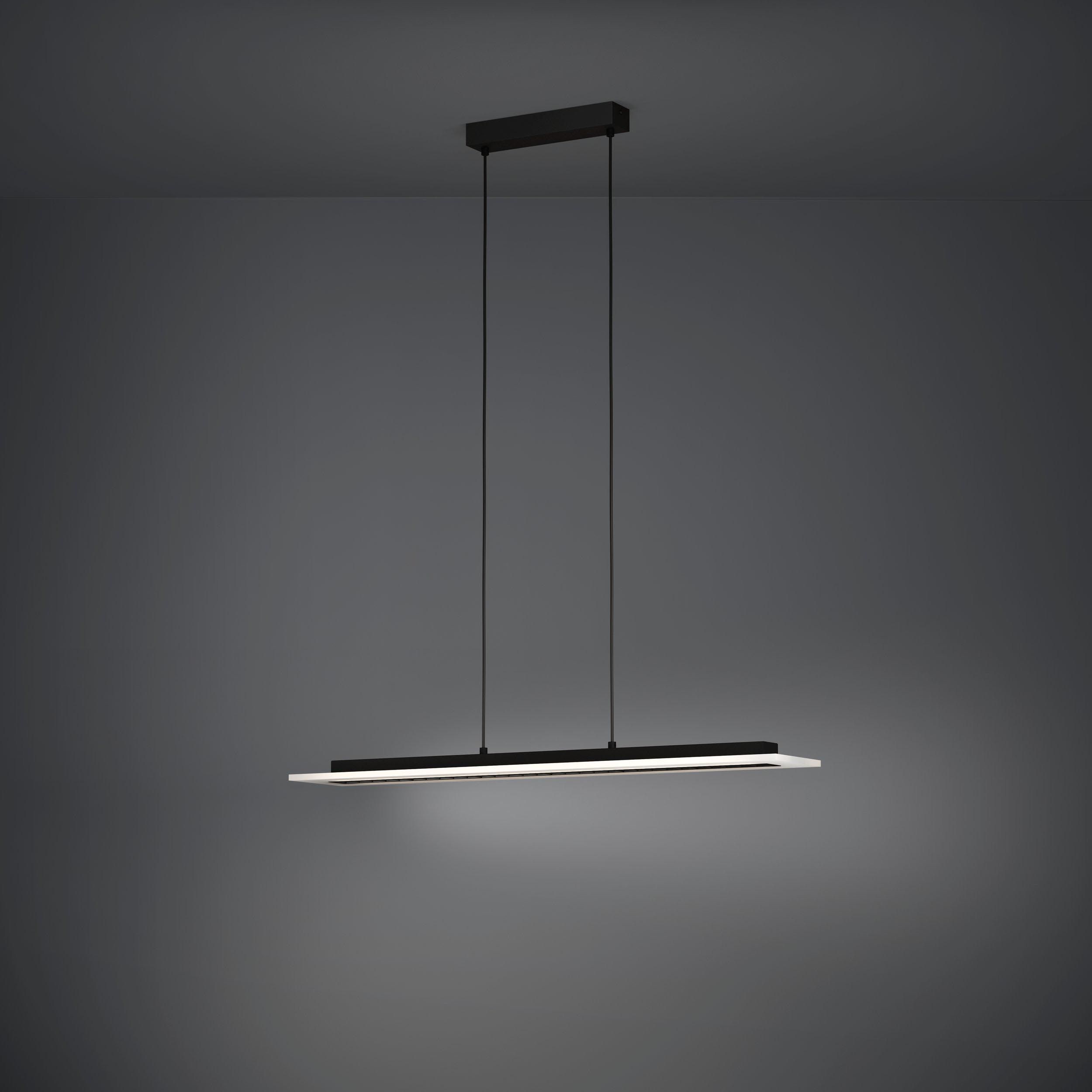 Suspension métal noir BUCITA LED INT 1X29,5W