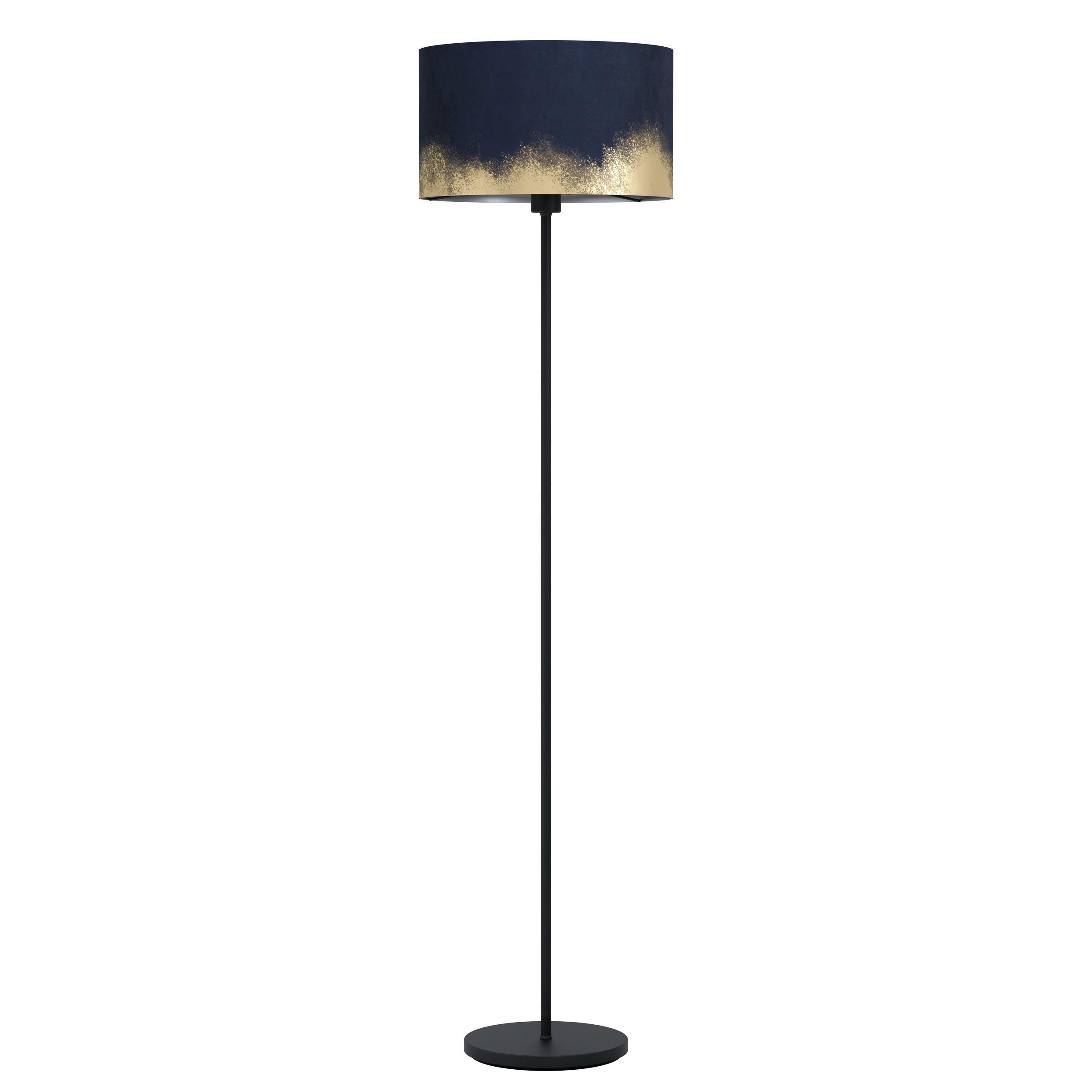 Lampadaire tissu bleu CASUARITA E27 1X40W