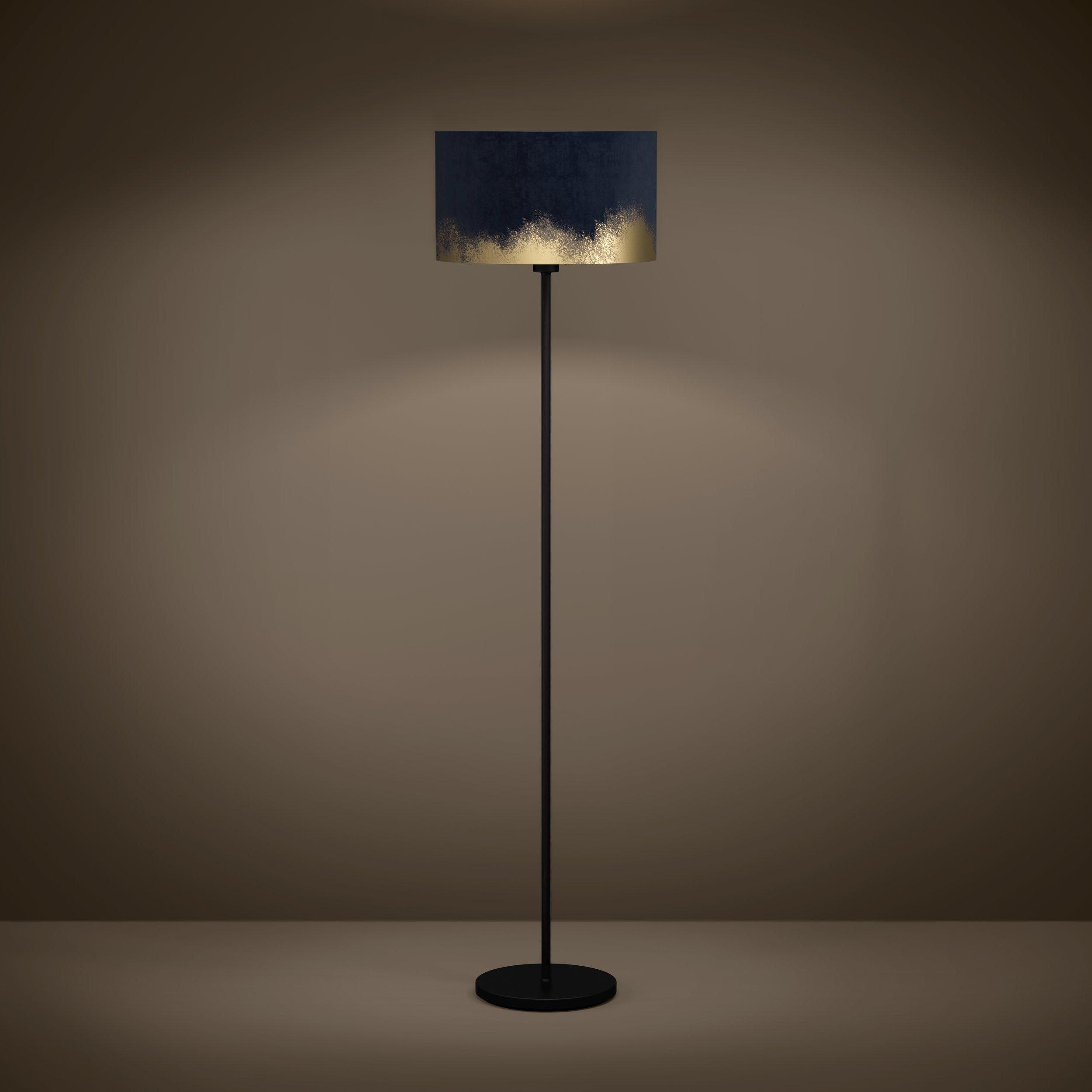 Lampadaire tissu bleu CASUARITA E27 1X40W