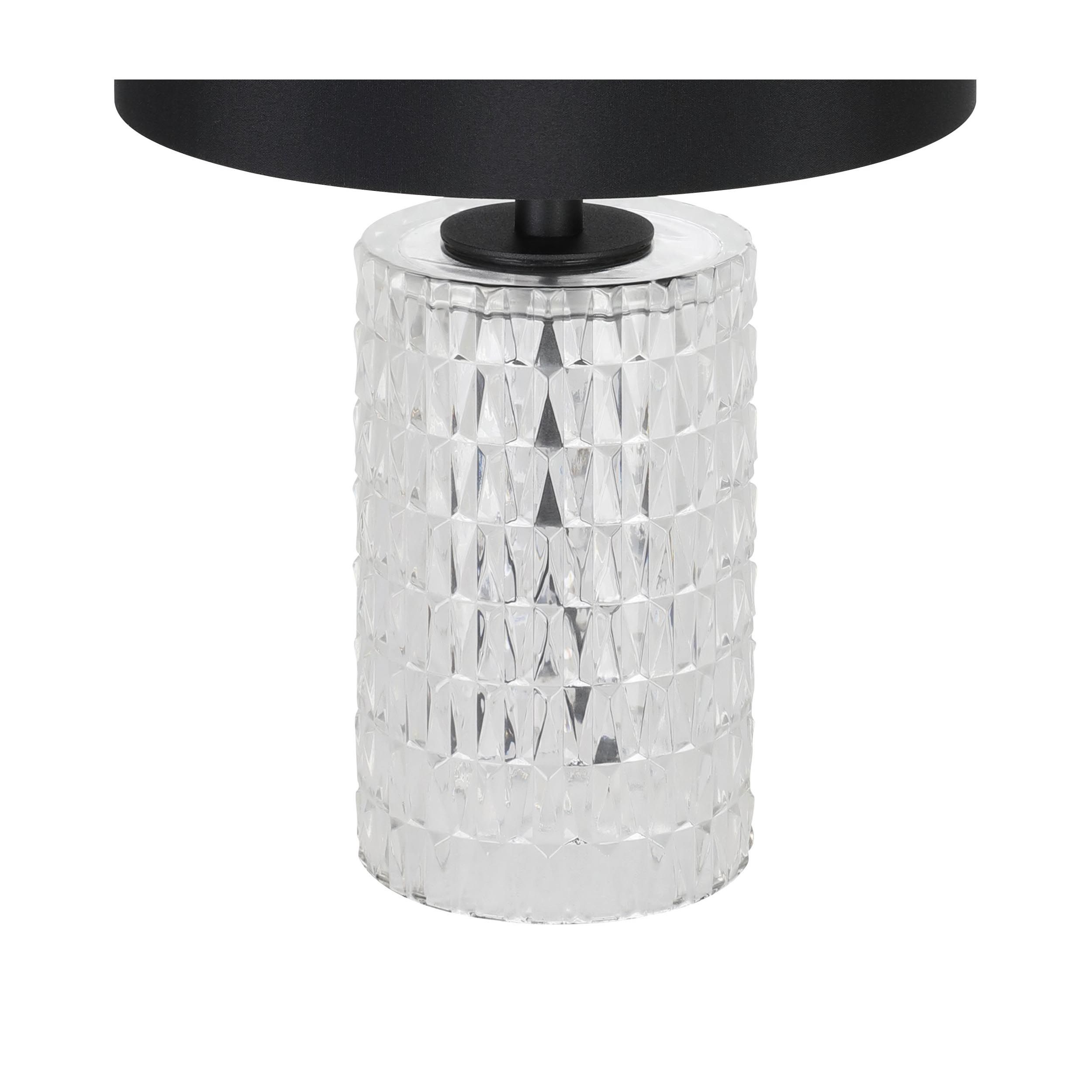 Lampe de table métal noir SAPUARA E27 1X40W