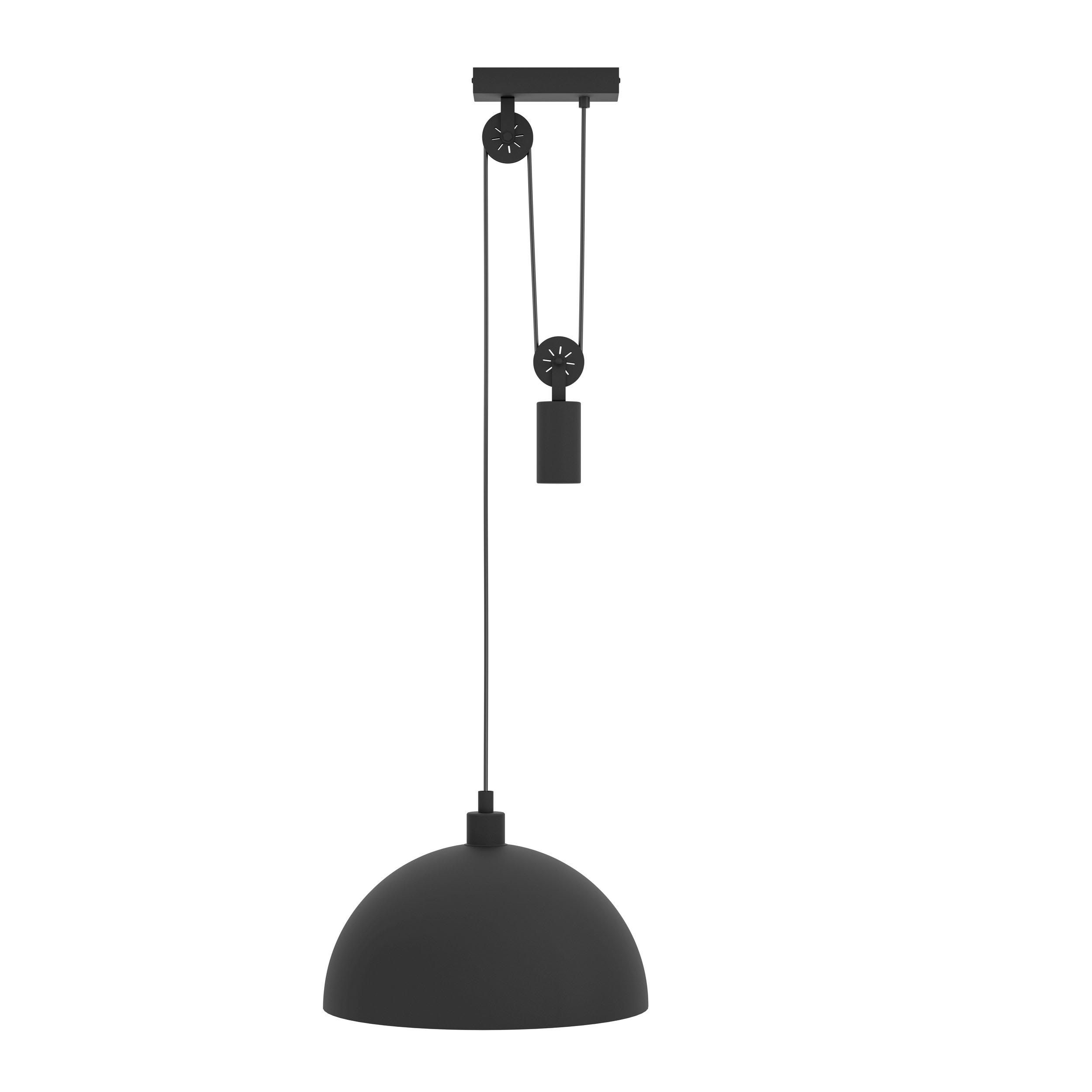 Suspension métal noir WINKWORTH 1 E27 1X40W